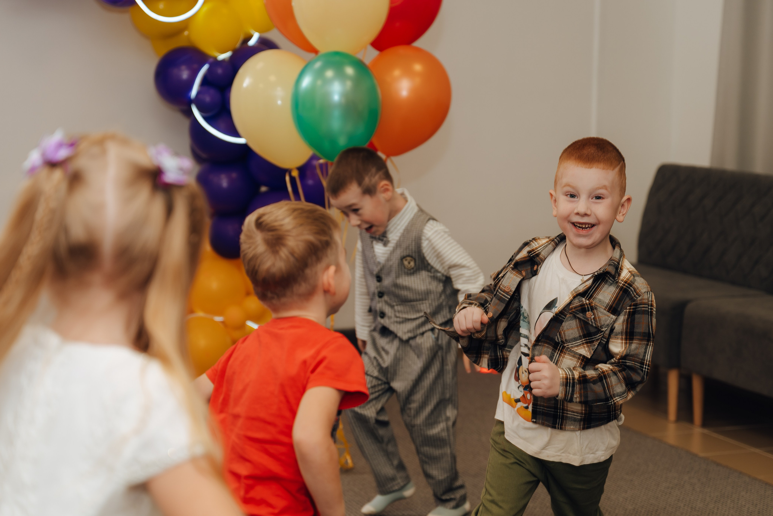 Праздник Матвея Мультифокс. Детский и семейный фотограф Катерина Мишина