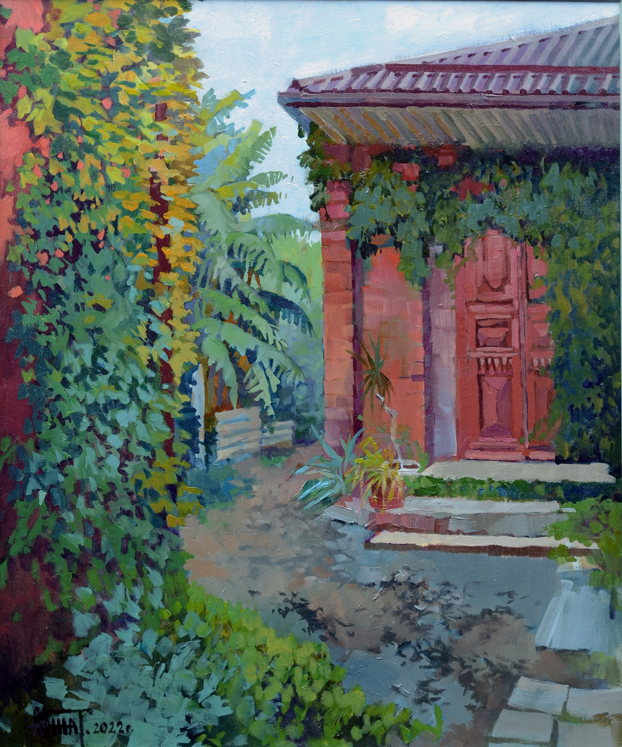 Масляная живопись. Тихонова Анна —художник-график, художник-монументалист, живописец, педагог