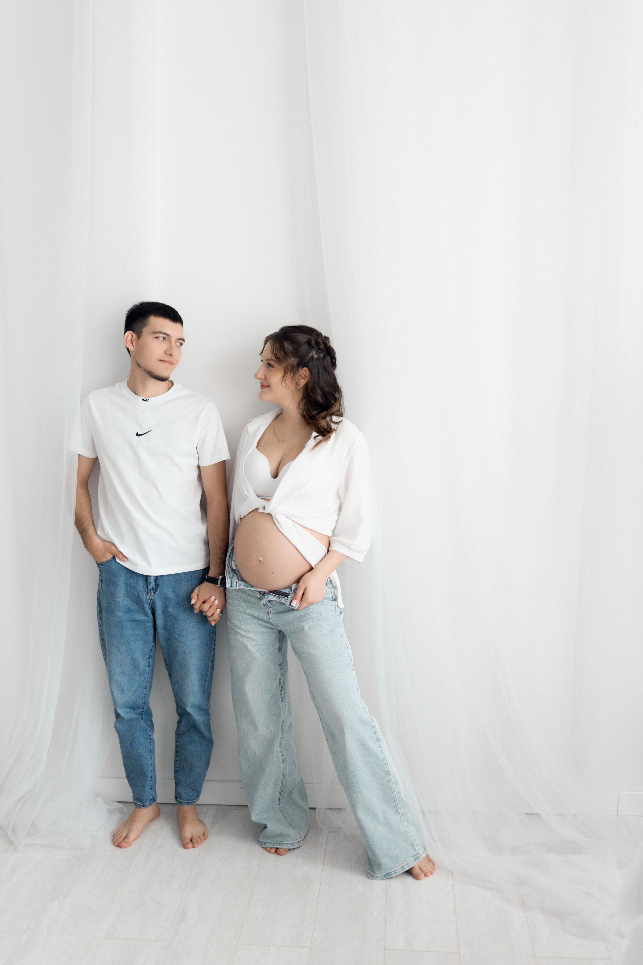 Фотосессия беременности. Ксюша и Антон. Алина Каравайцева. Фотограф в городе Барнаул