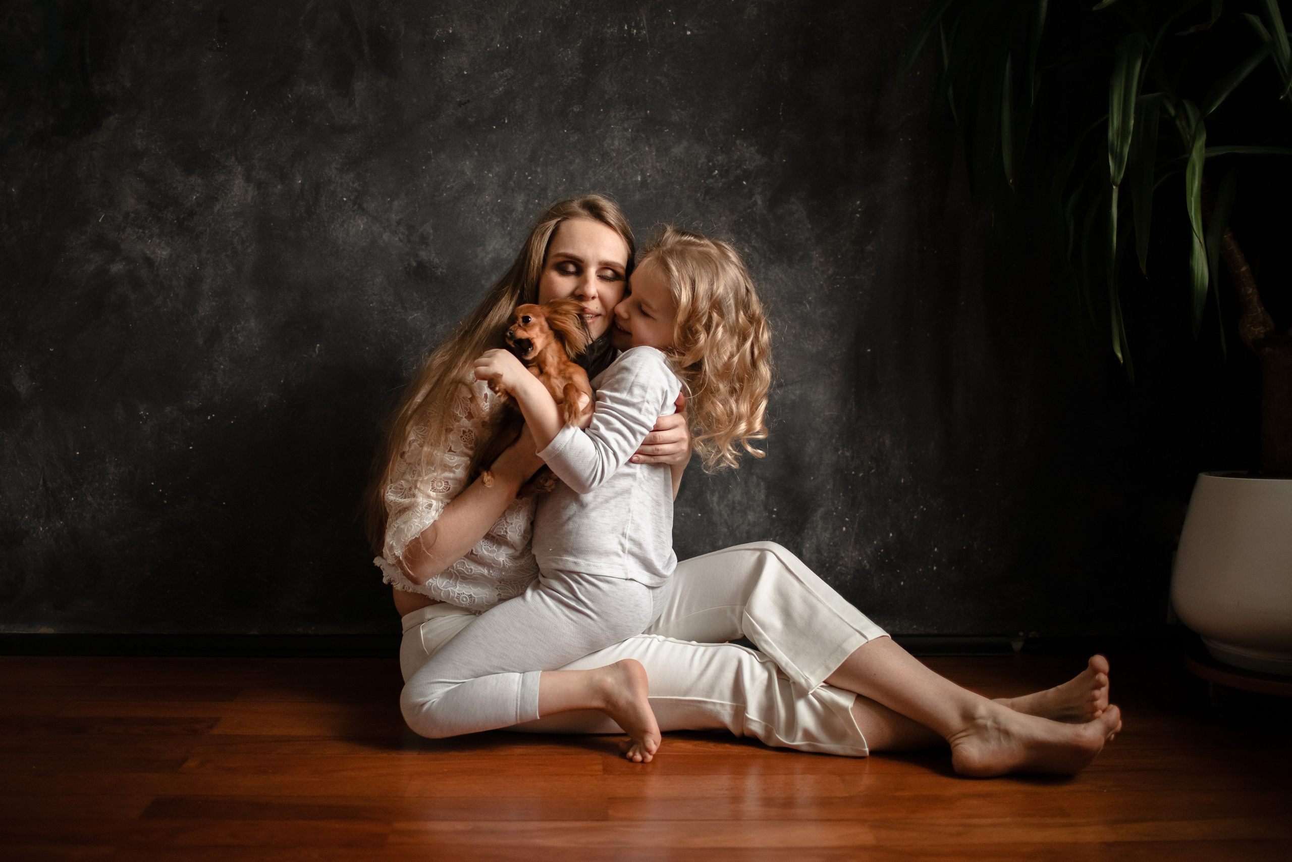 Домашняя съемка. Олеся и Лерочка. Ваша история в фотографиях