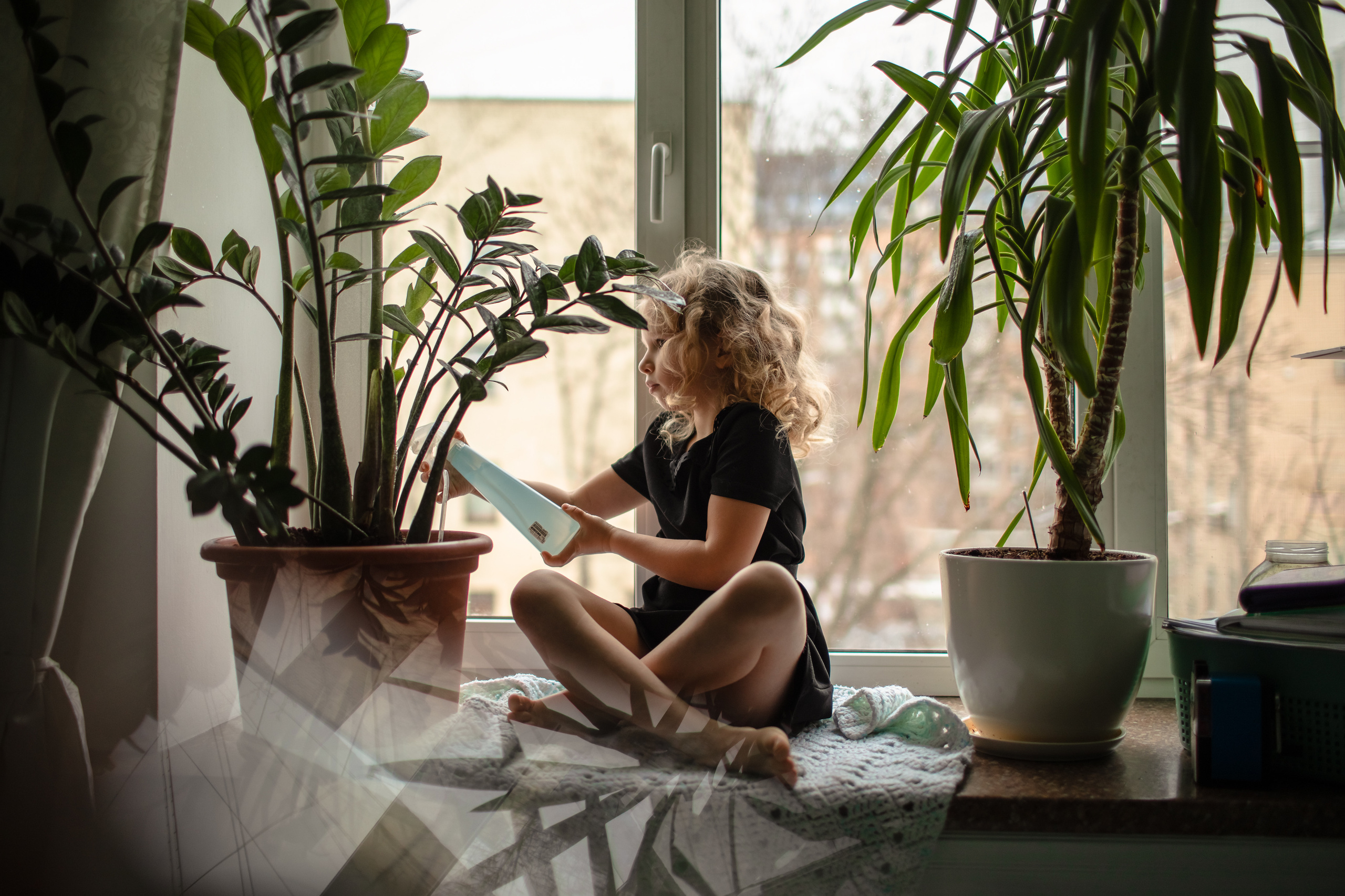 Домашняя съемка. Олеся и Лерочка. Ваша история в фотографиях