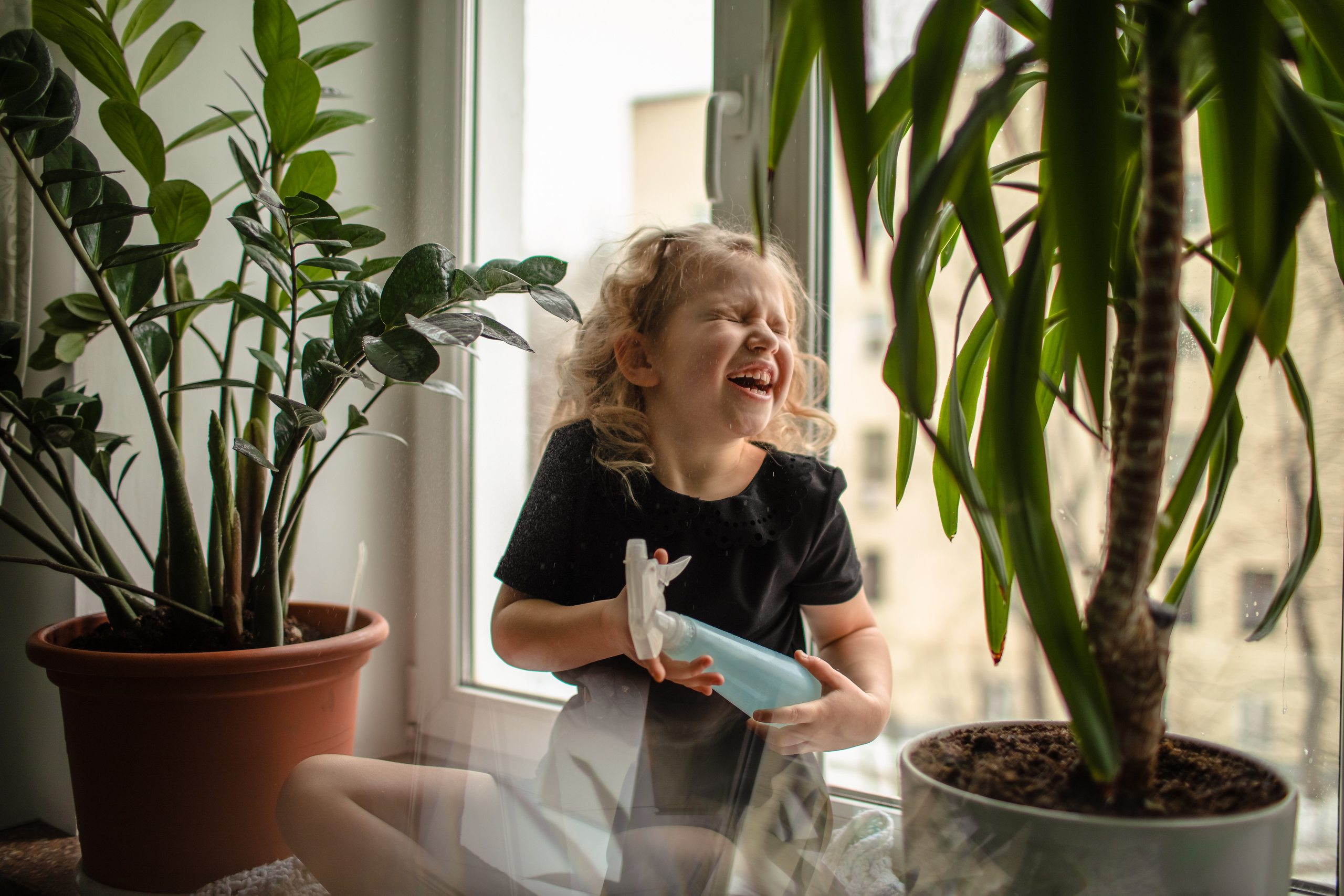 Домашняя съемка. Олеся и Лерочка. Ваша история в фотографиях
