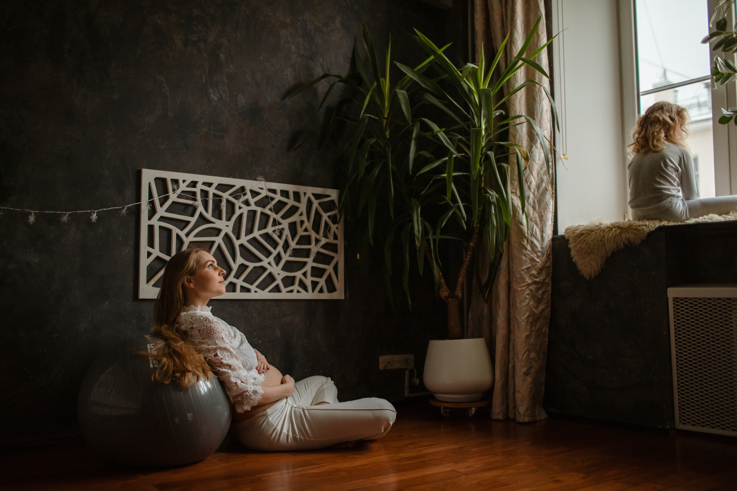 Домашняя съемка. Олеся и Лерочка. Ваша история в фотографиях