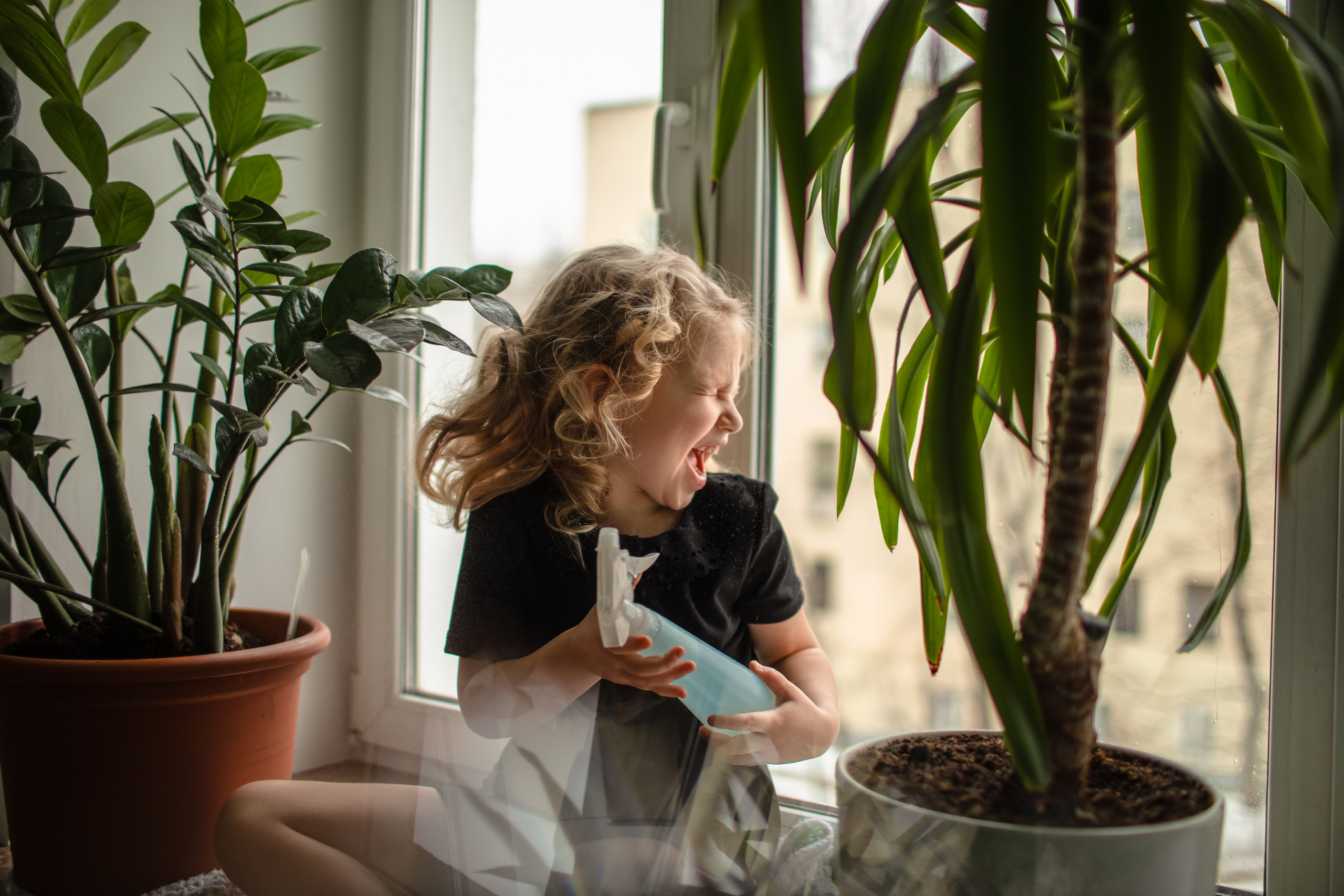 Домашняя съемка. Олеся и Лерочка. Ваша история в фотографиях