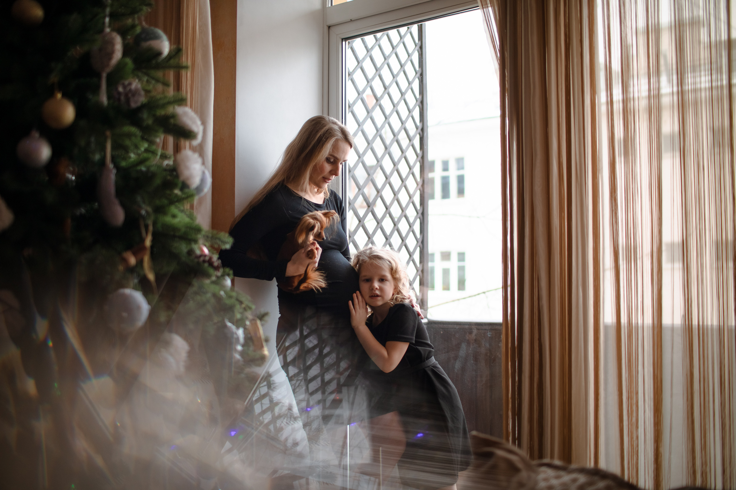 Домашняя съемка. Олеся и Лерочка. Ваша история в фотографиях