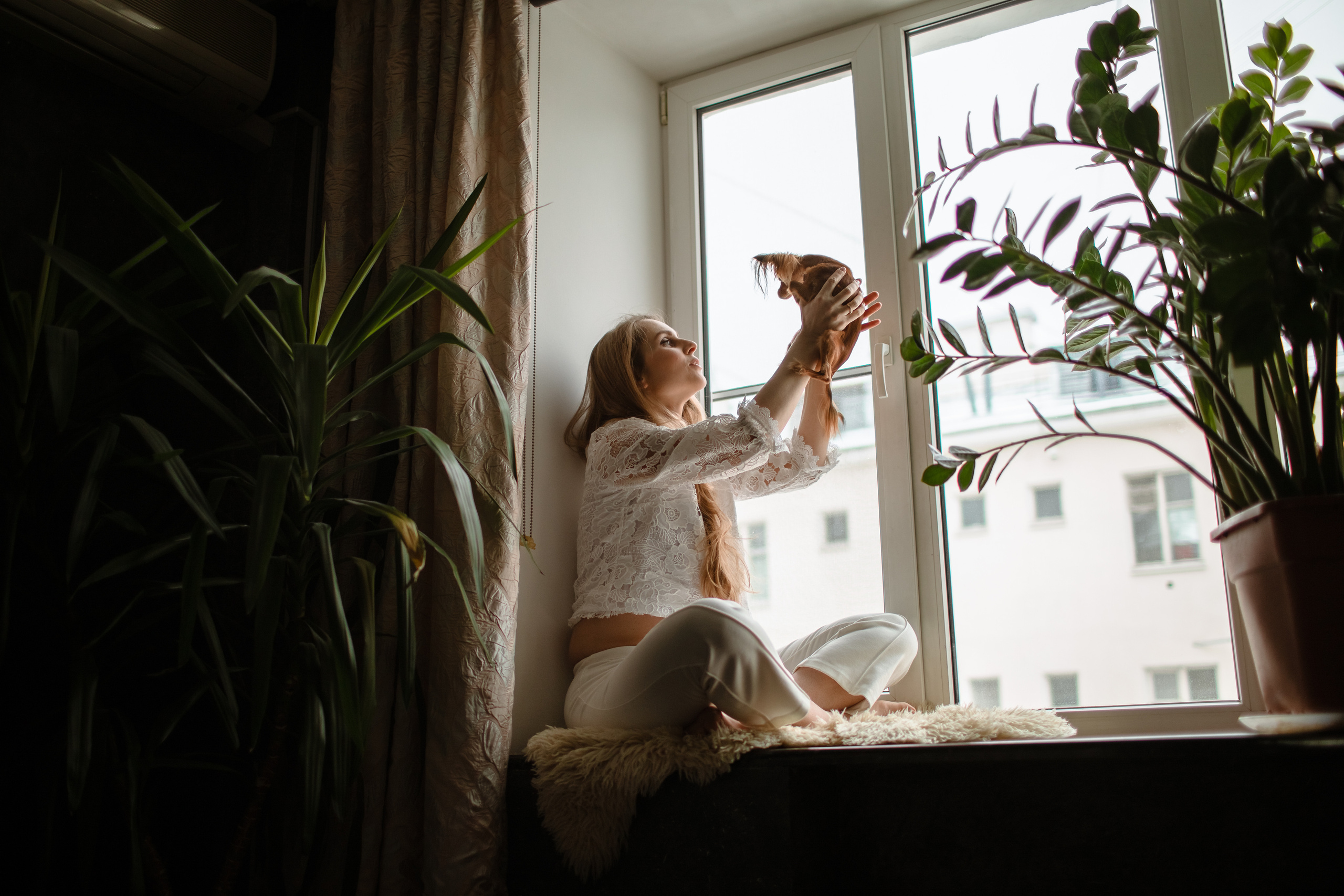 Домашняя съемка. Олеся и Лерочка. Ваша история в фотографиях