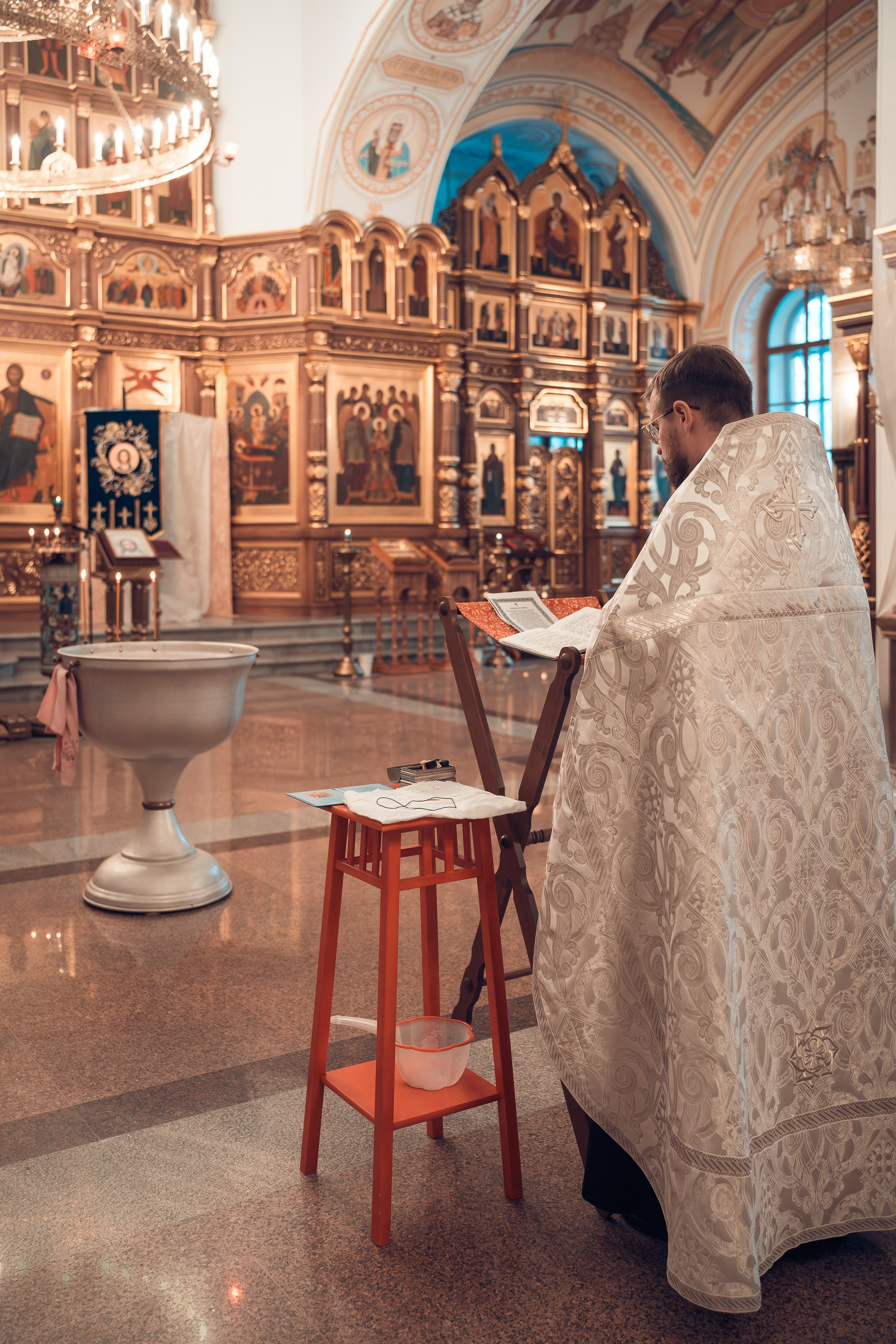 Таинство Крещения Сергея