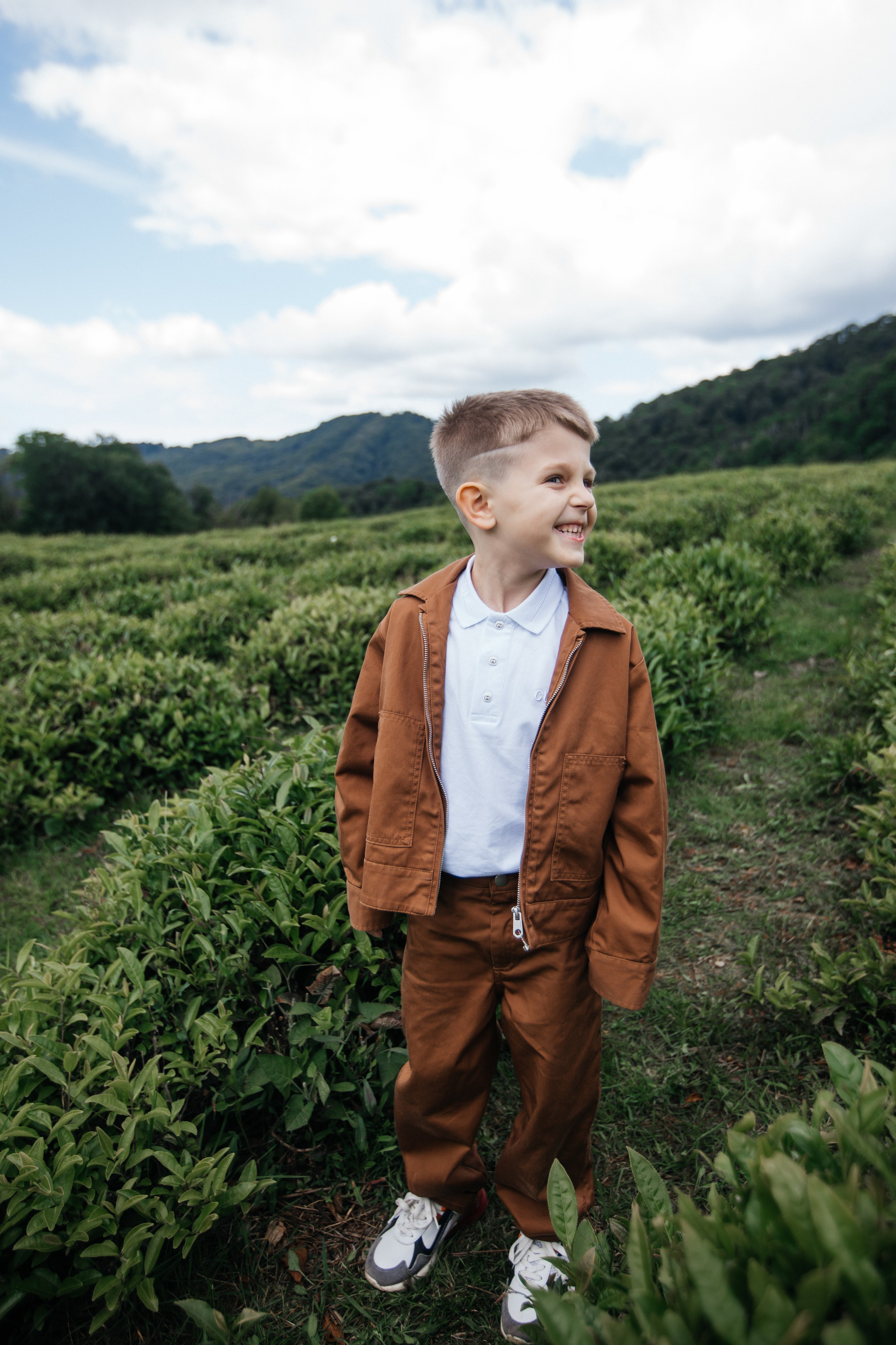 Tea plantation. Efimova Model Agency