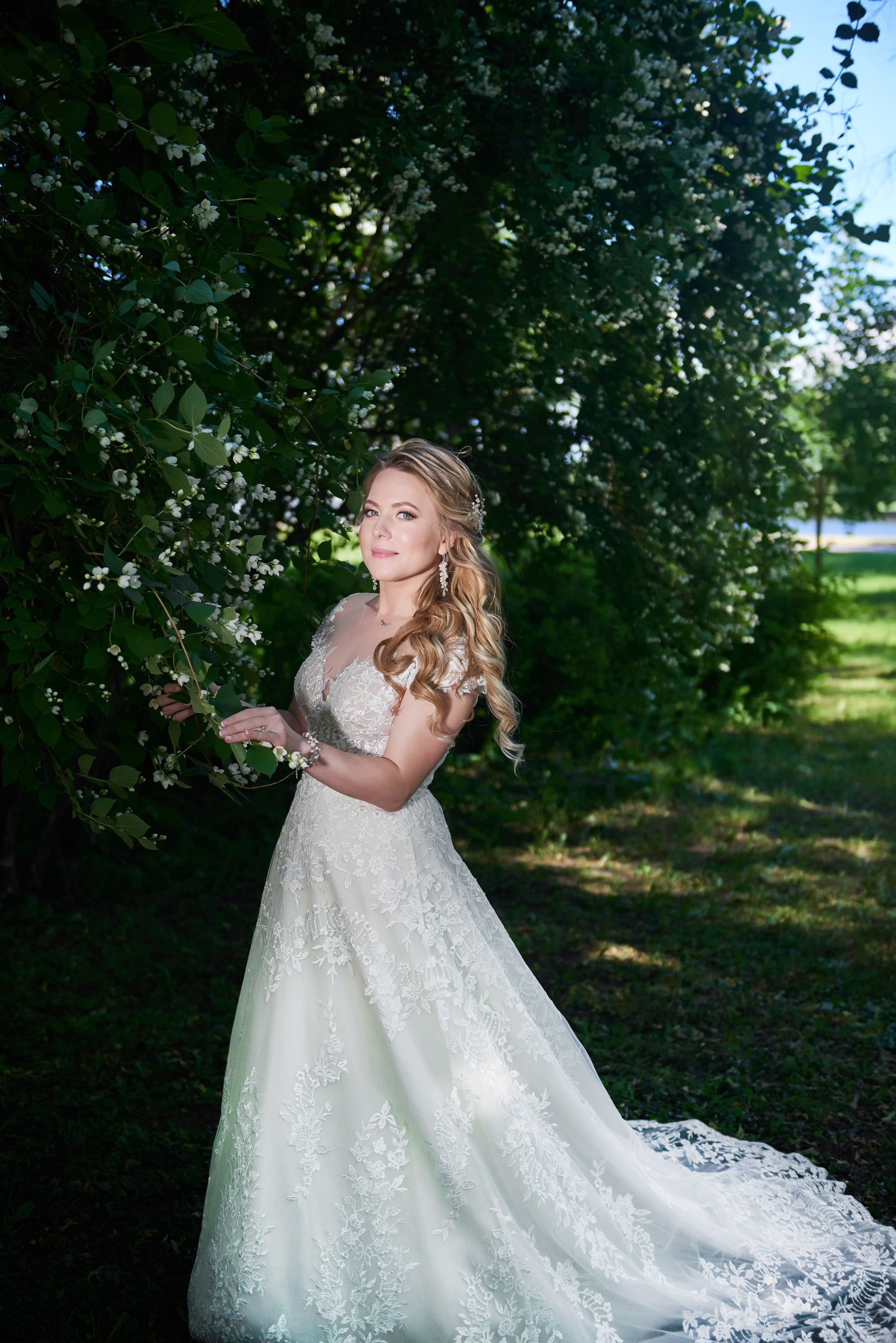 Юлия и Антон (Первый Дворец Бракосочетания, прогулка на Елагином острове). Портретный, семейный и свадебный фотограф в Санкт-Петербурге и в Пушкине Ширяев Денис