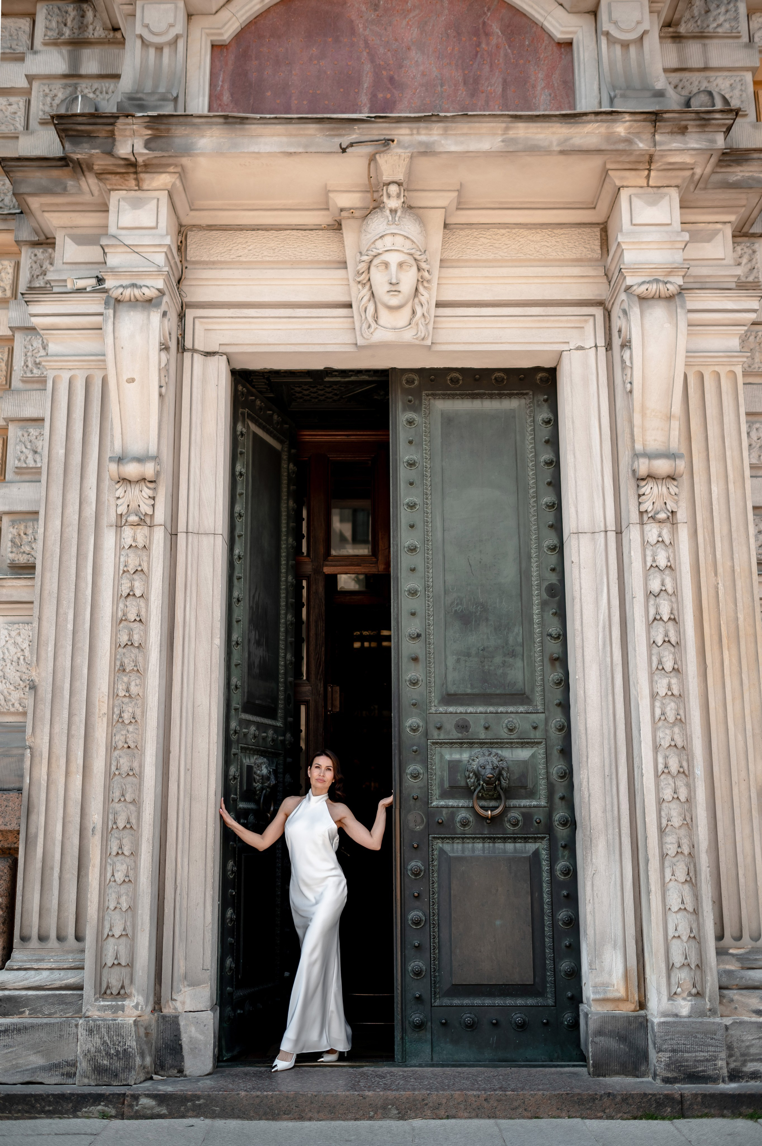 Алина и Алексей (прогулка на кабриолете, Академия Художеств, Екатерининский парк в Пушкине). Портретный, семейный и свадебный фотограф в Санкт-Петербурге и в Пушкине Ширяев Денис