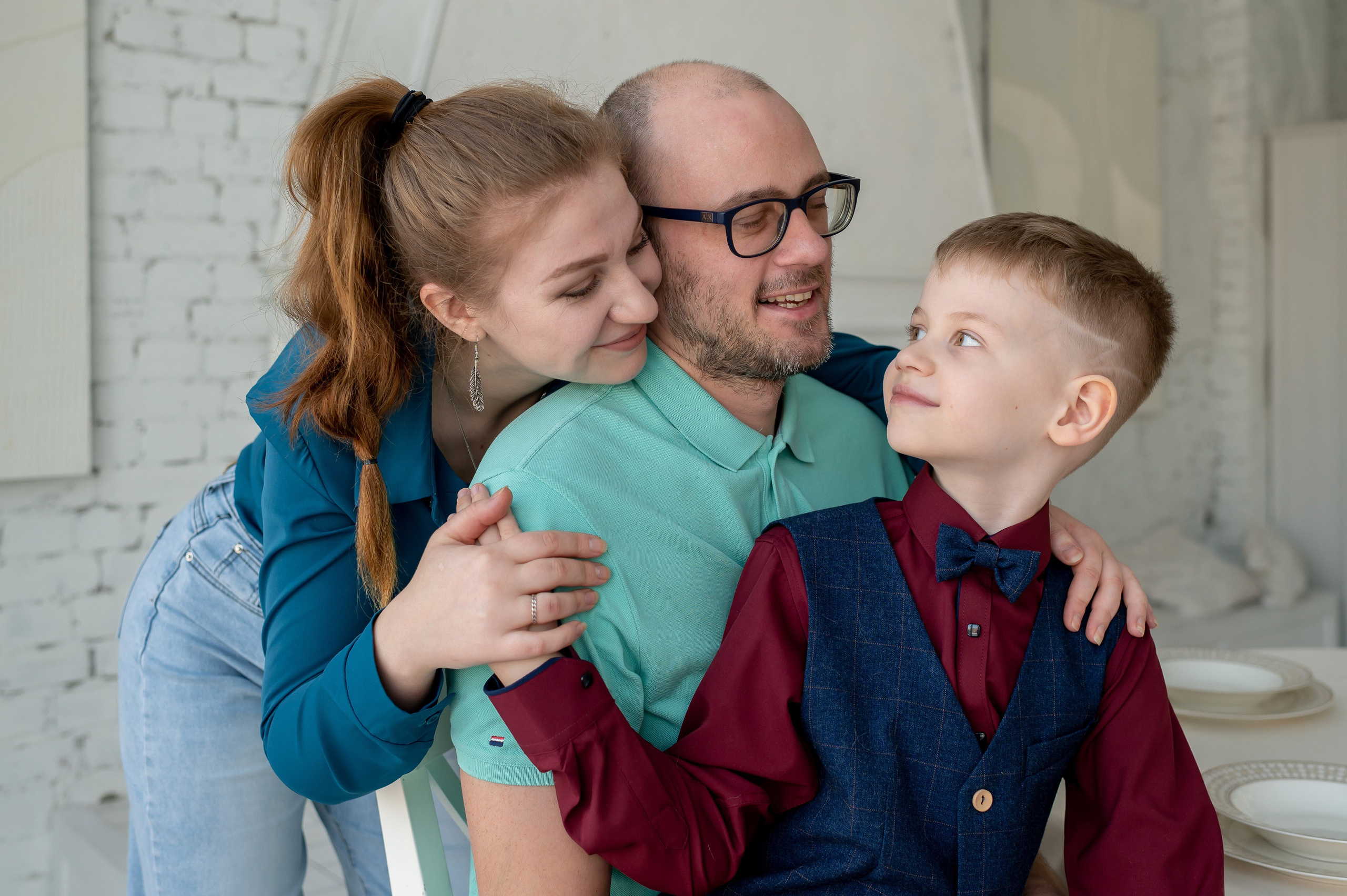 Максим, Катя, Витя и Лёня. Портретный, семейный и свадебный фотограф в Санкт-Петербурге и в Пушкине Ширяев Денис