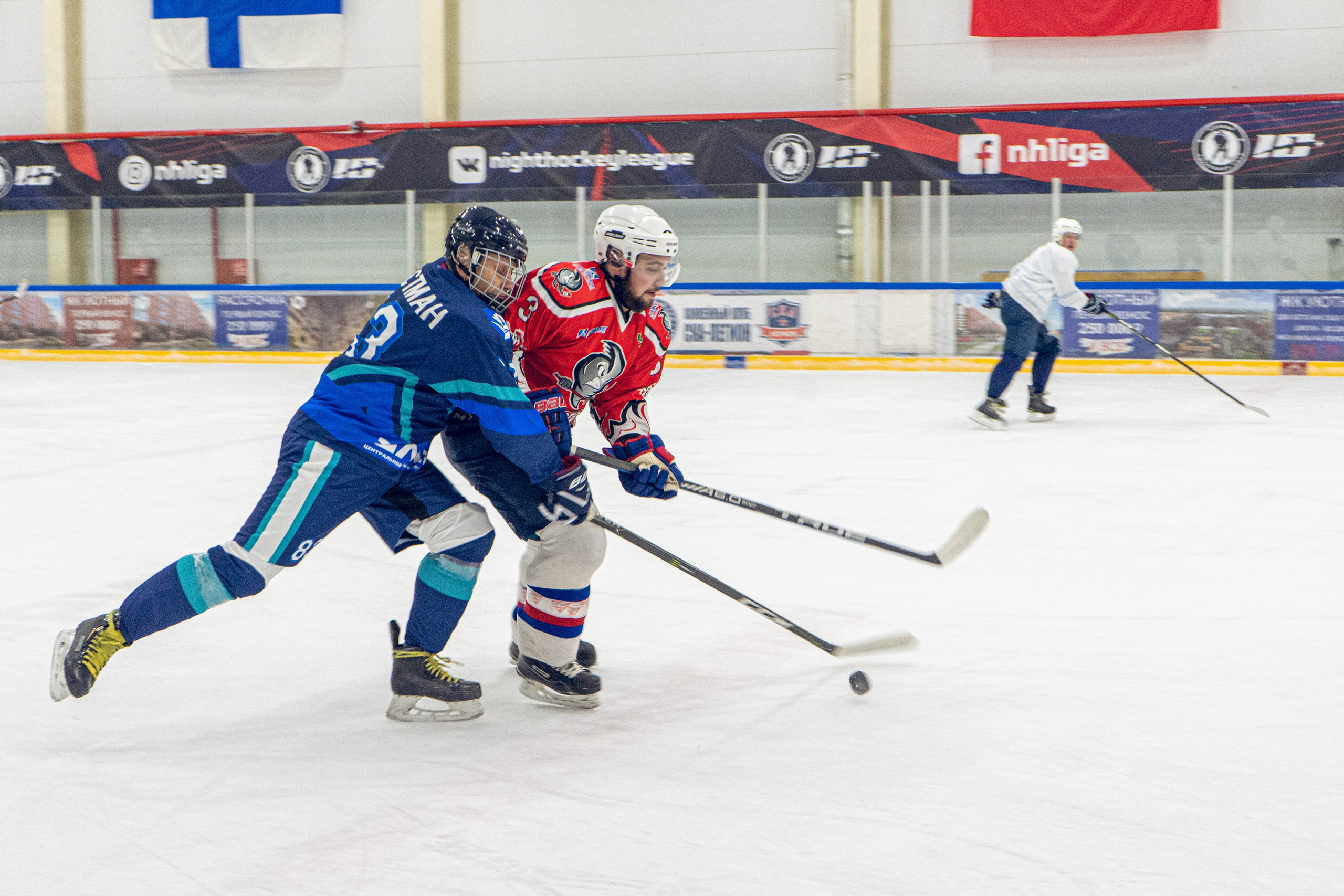 Тренировка по хоккею «ЦМКБ «Алмаз»