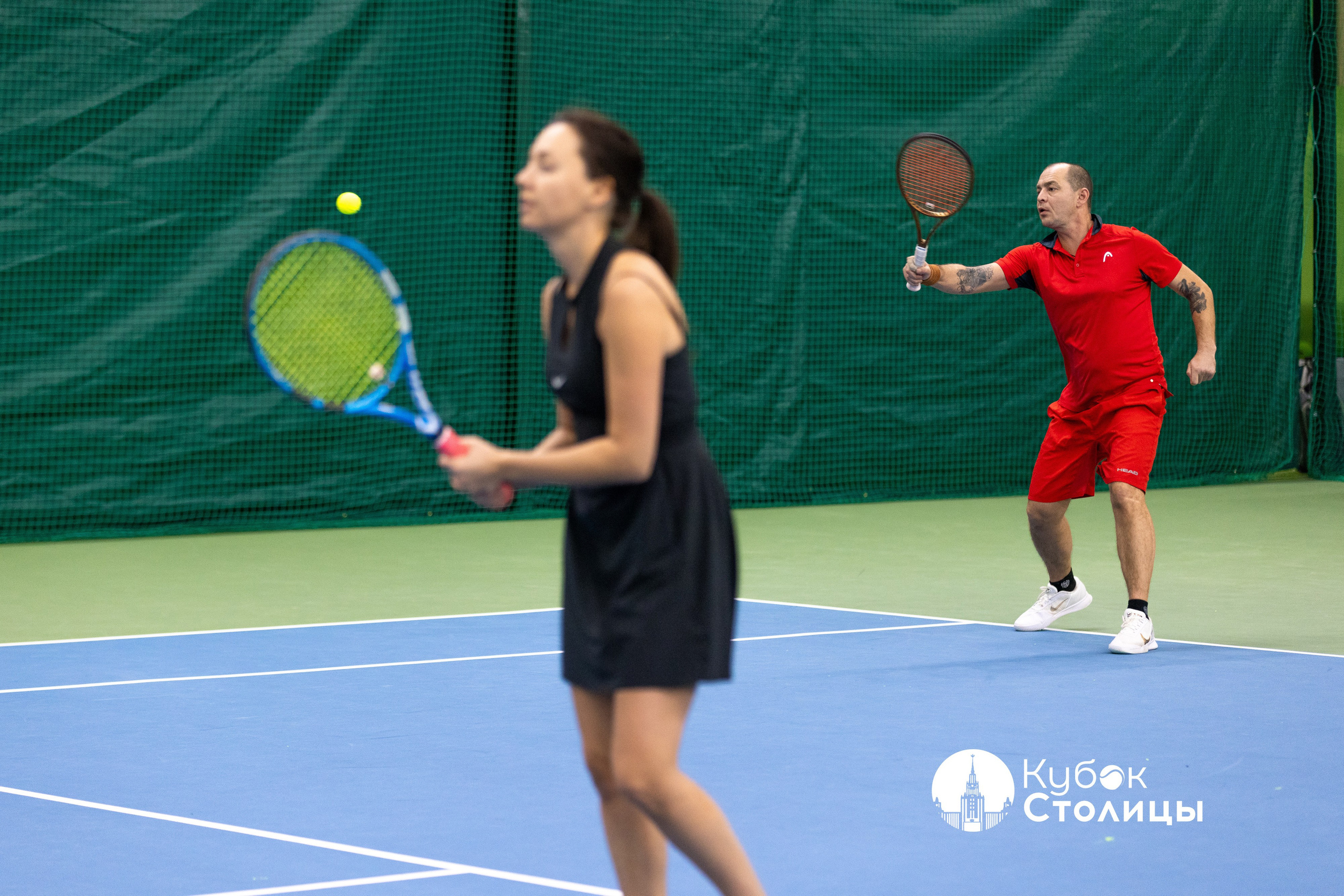 "Кубок столицы" в Лужниках, ALT Tennis // 29 декабря 2024. Спортивный фотограф Алексей Соломин
