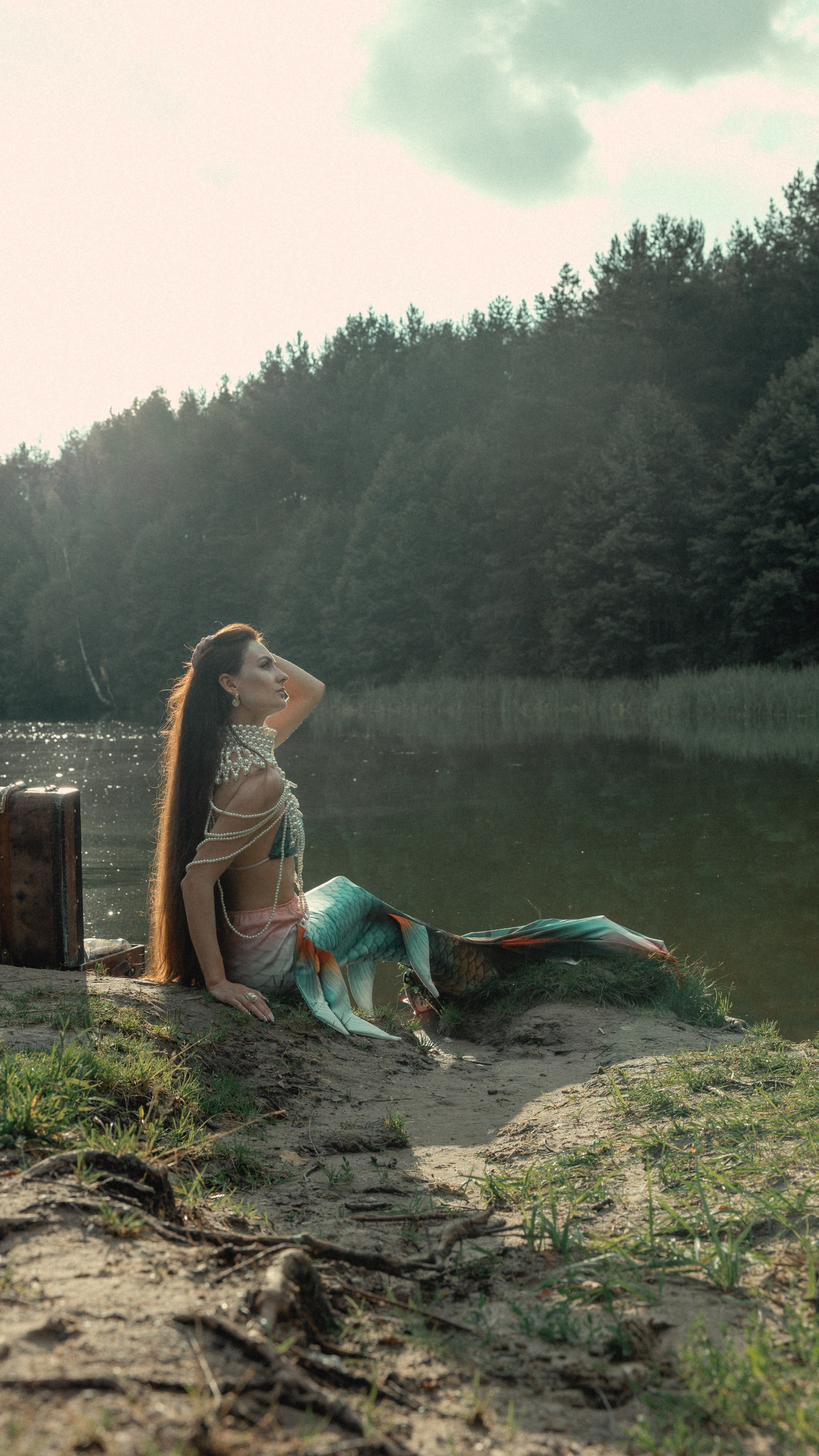 Русалочка в ожидании бури. Сказочный фотограф для Вас и Вашей семьи