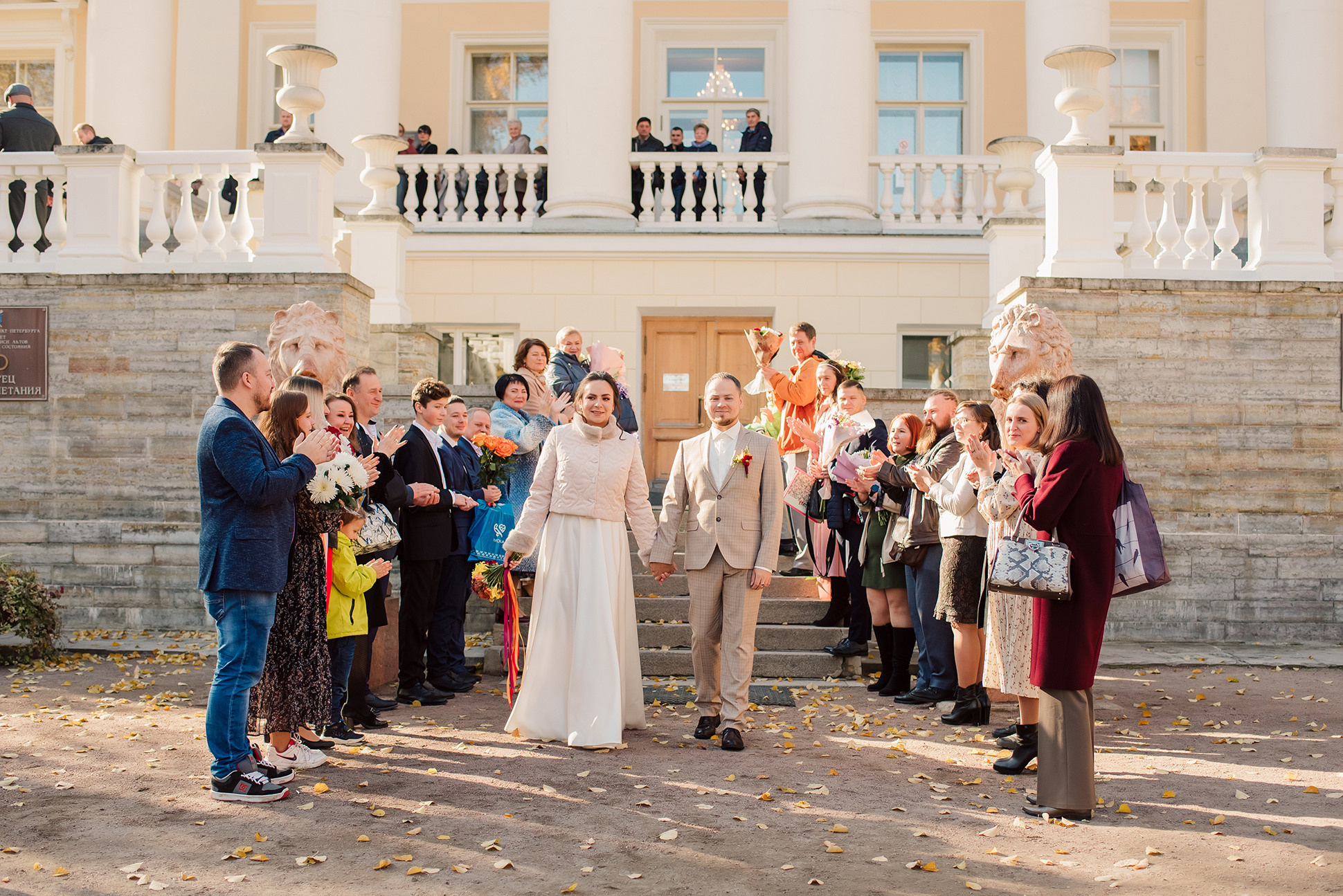Свадебная фотосессия в Пушкине. Семейный и Свадебный фотограф. Санкт-Петербург. Пушкин