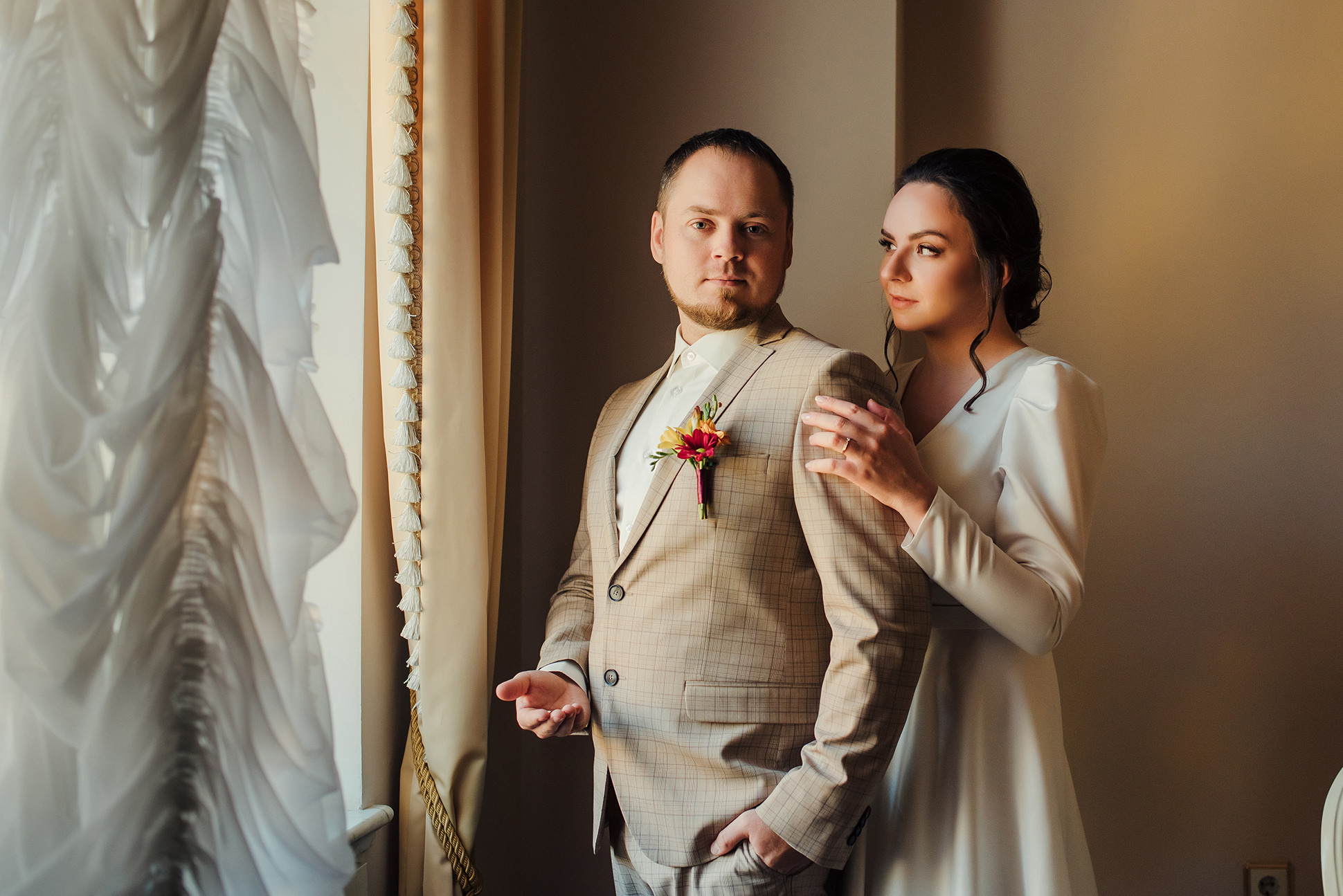 Свадебная фотосессия в Пушкине. Семейный и Свадебный фотограф. Санкт-Петербург. Пушкин