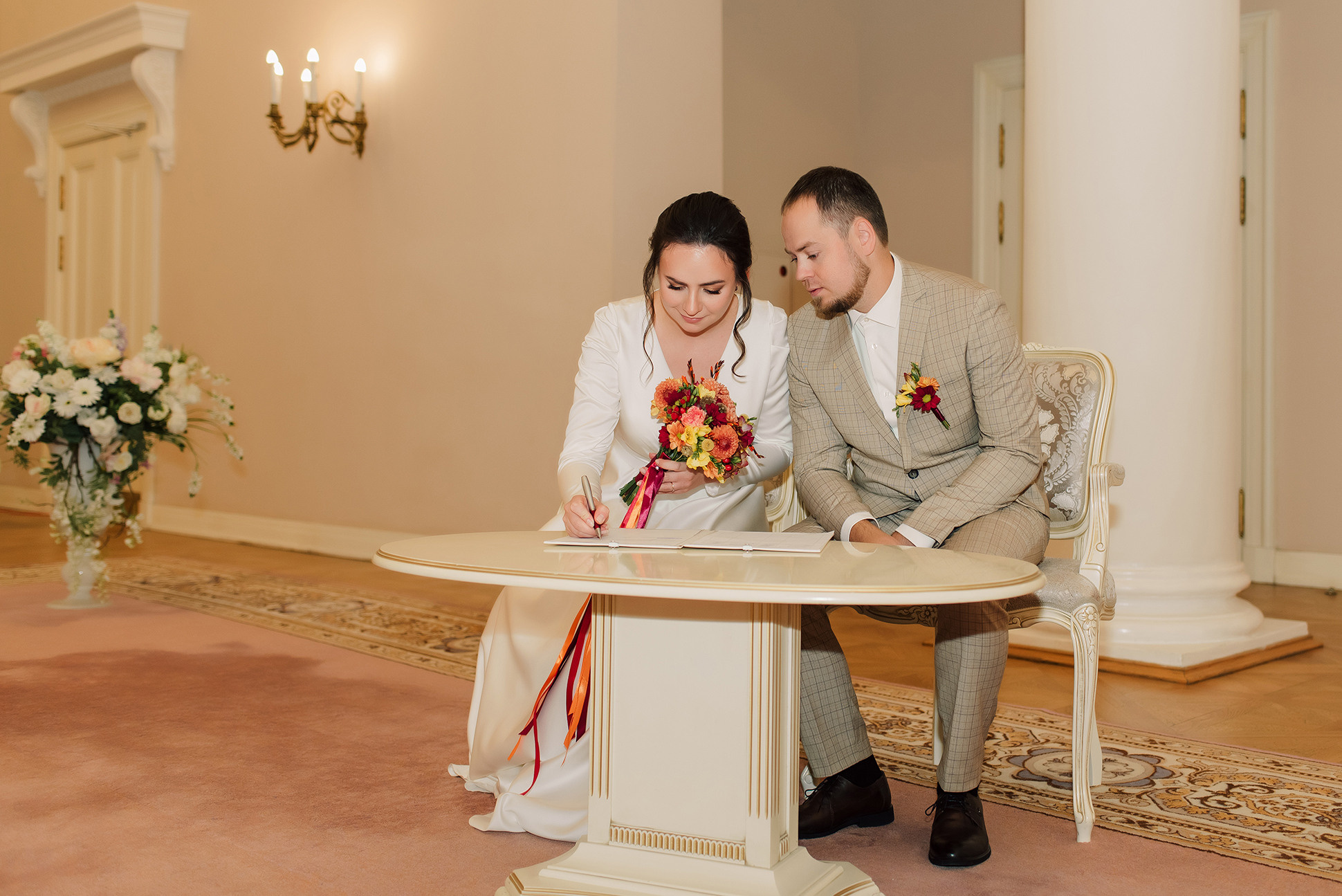 Свадебная фотосессия в Пушкине. Семейный и Свадебный фотограф. Санкт-Петербург. Пушкин