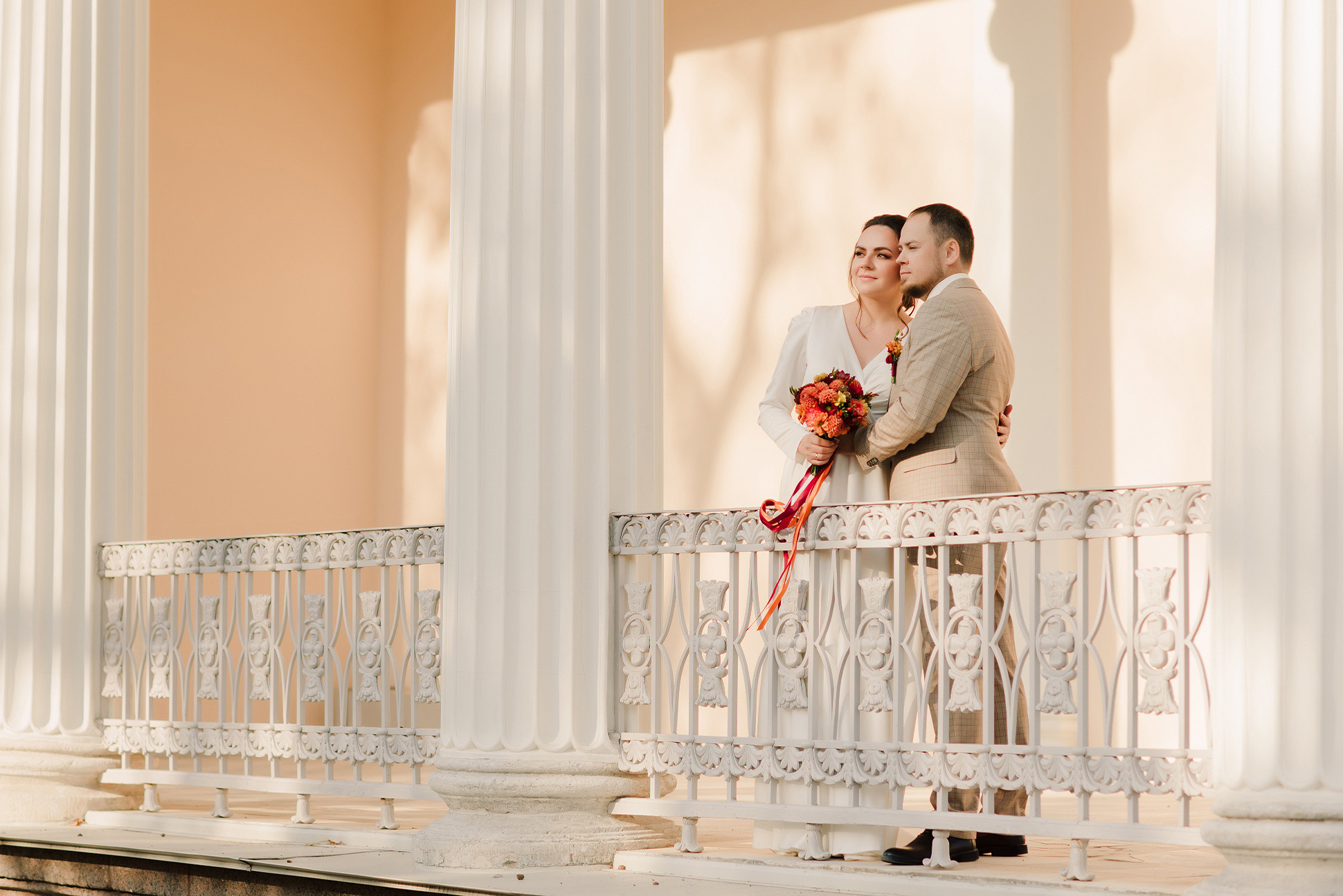 Свадебная фотосессия в Пушкине. Семейный и Свадебный фотограф. Санкт-Петербург. Пушкин