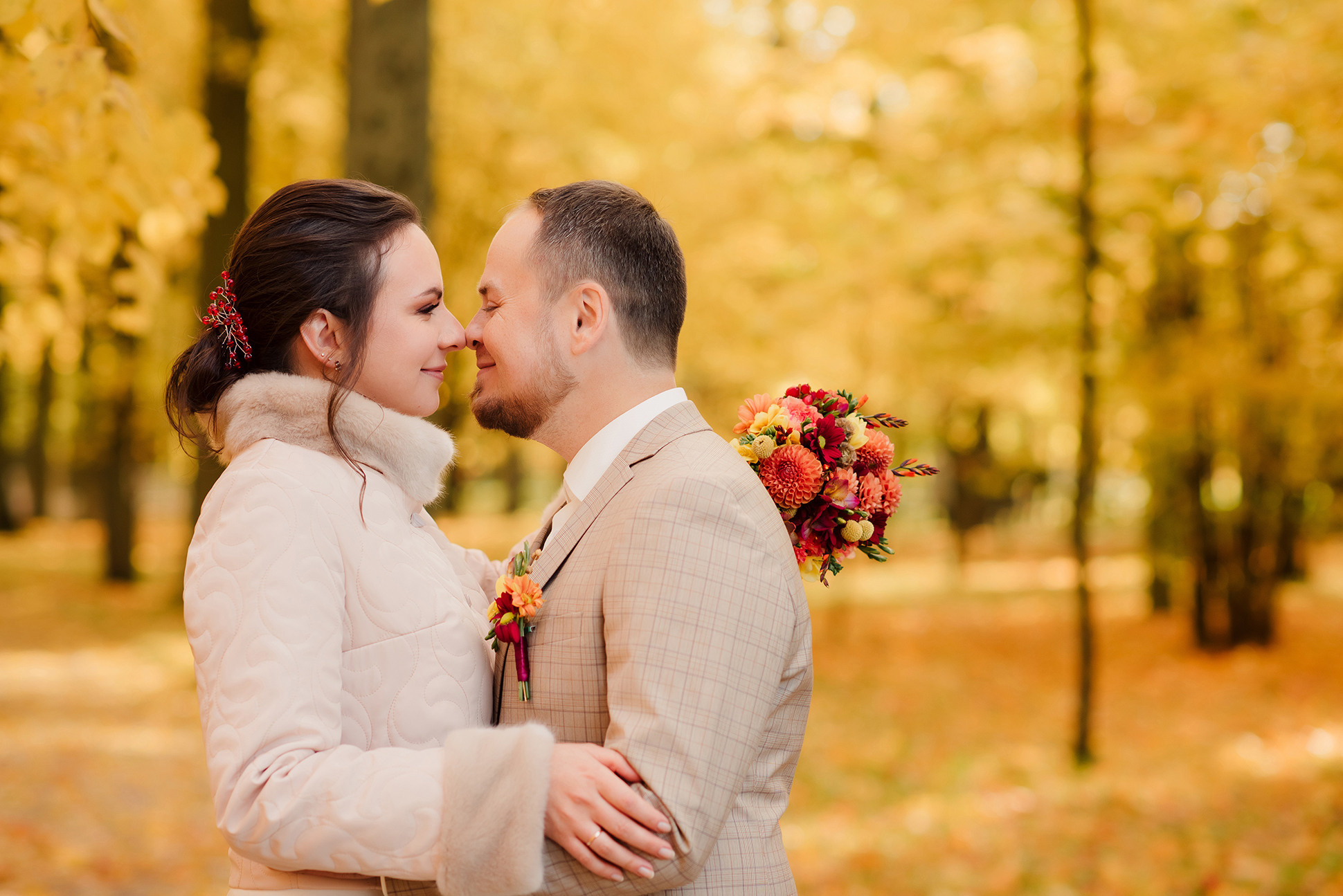 Свадебная фотосессия в Пушкине. Семейный и Свадебный фотограф. Санкт-Петербург. Пушкин