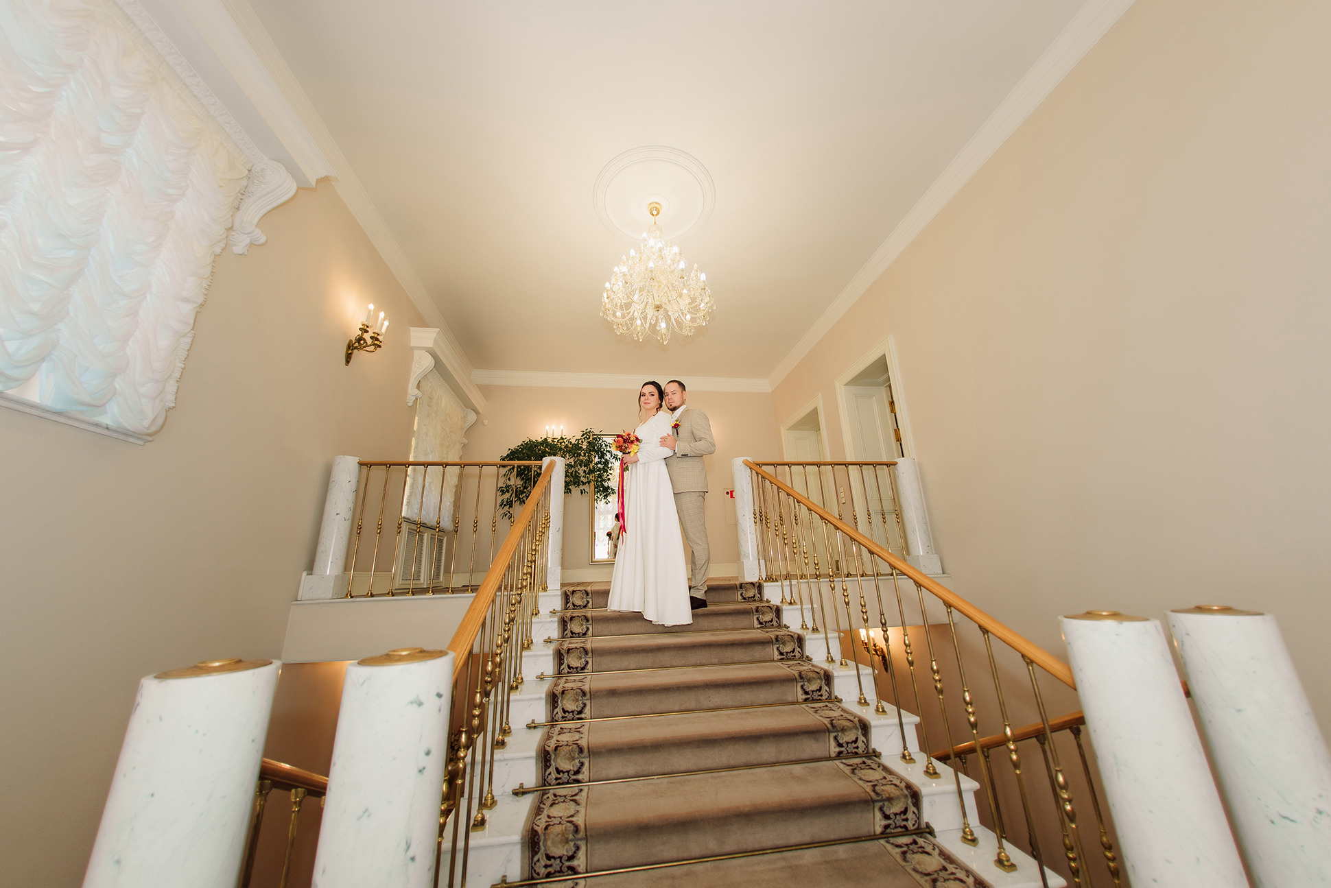 Свадебная фотосессия в Пушкине. Семейный и Свадебный фотограф. Санкт-Петербург. Пушкин