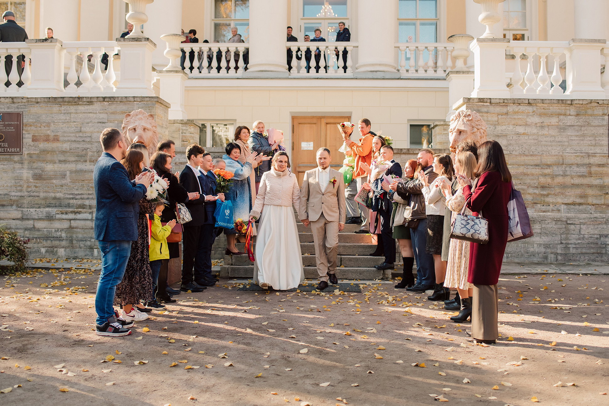 Свадебная фотосессия в Пушкине. Семейный и Свадебный фотограф. Санкт-Петербург. Пушкин