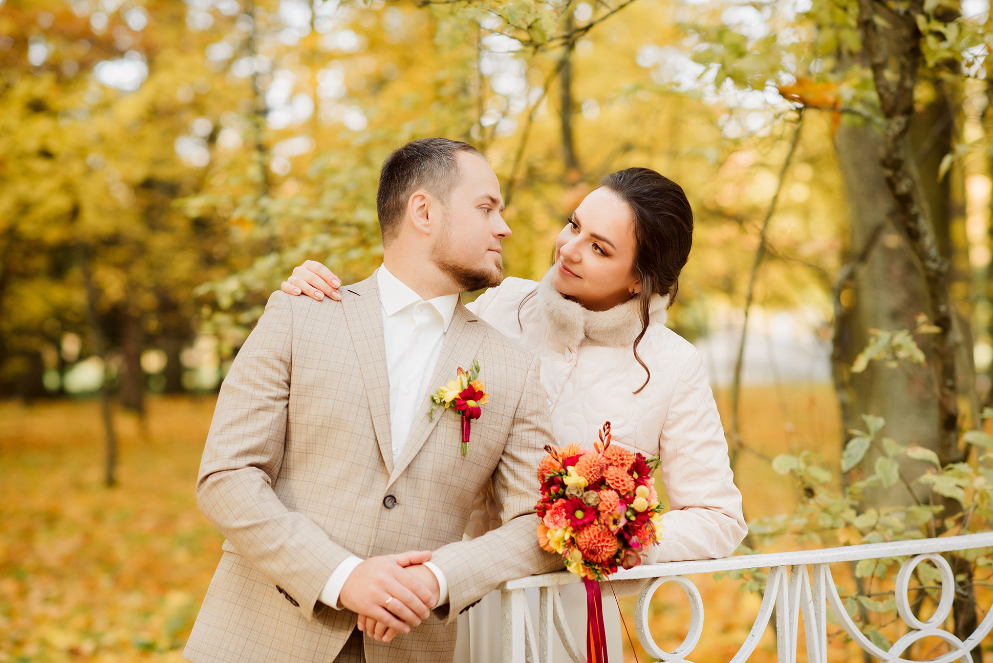 Свадебная фотосессия в Пушкине. Семейный и Свадебный фотограф. Санкт-Петербург. Пушкин