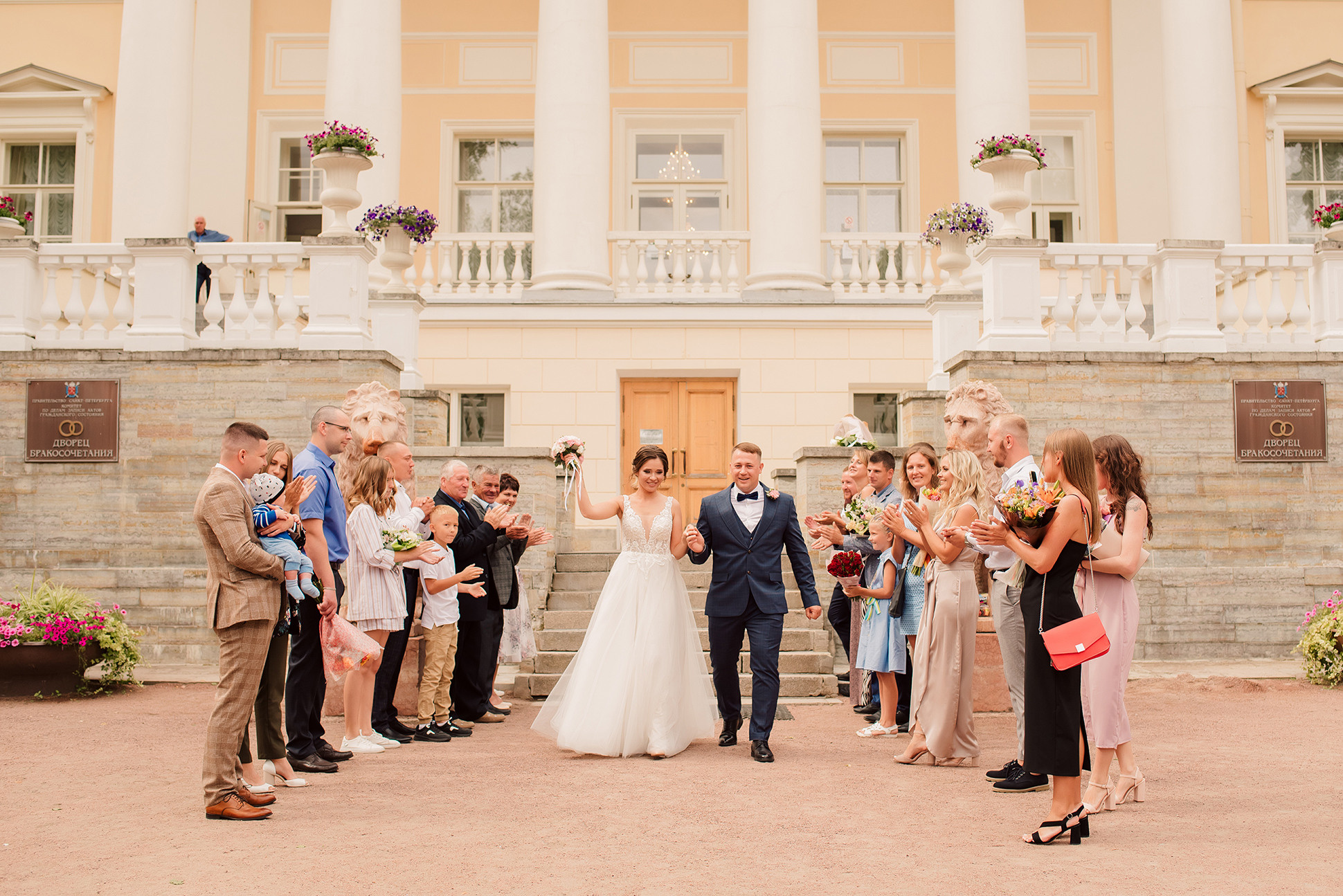 Свадебная фотосессия в Пушкине. Семейный и Свадебный фотограф. Санкт-Петербург. Пушкин