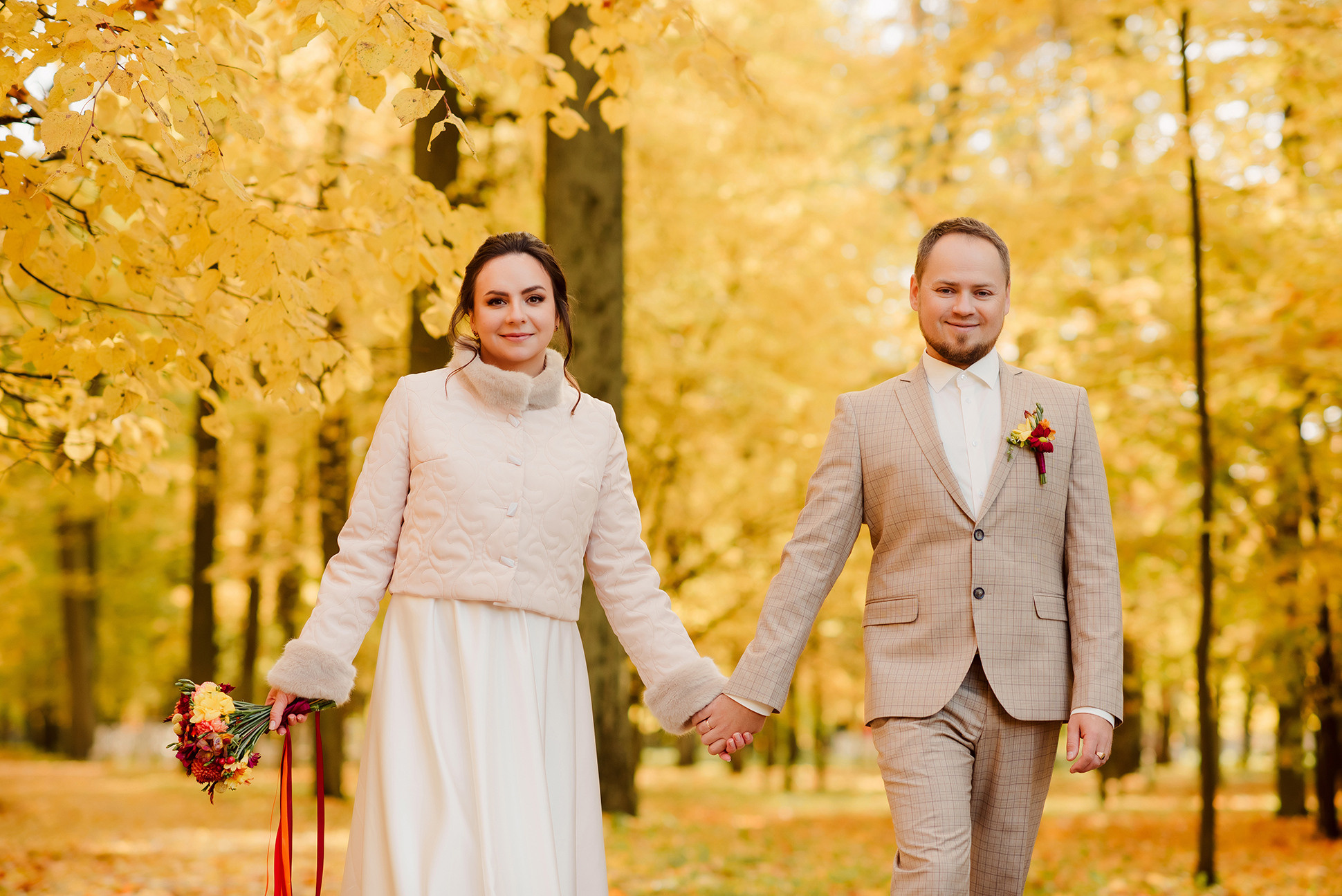 Свадебная фотосессия в Пушкине. Семейный и Свадебный фотограф. Санкт-Петербург. Пушкин