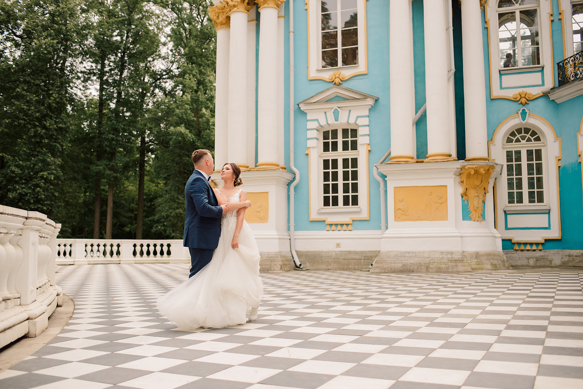Свадебная фотосессия в Пушкине. Семейный и Свадебный фотограф. Санкт-Петербург. Пушкин