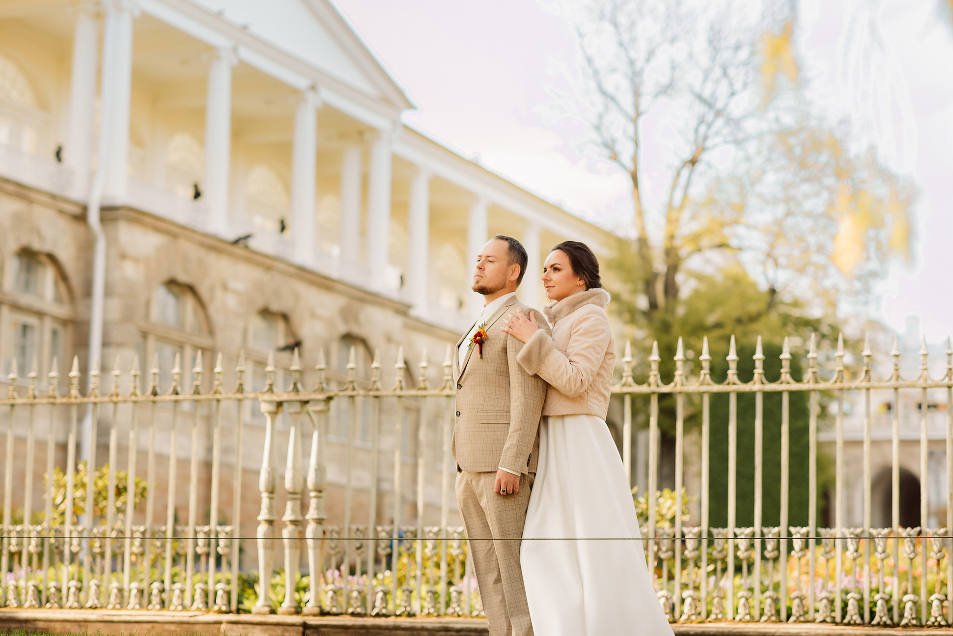 Свадебная фотосессия в Пушкине. Семейный и Свадебный фотограф. Санкт-Петербург. Пушкин