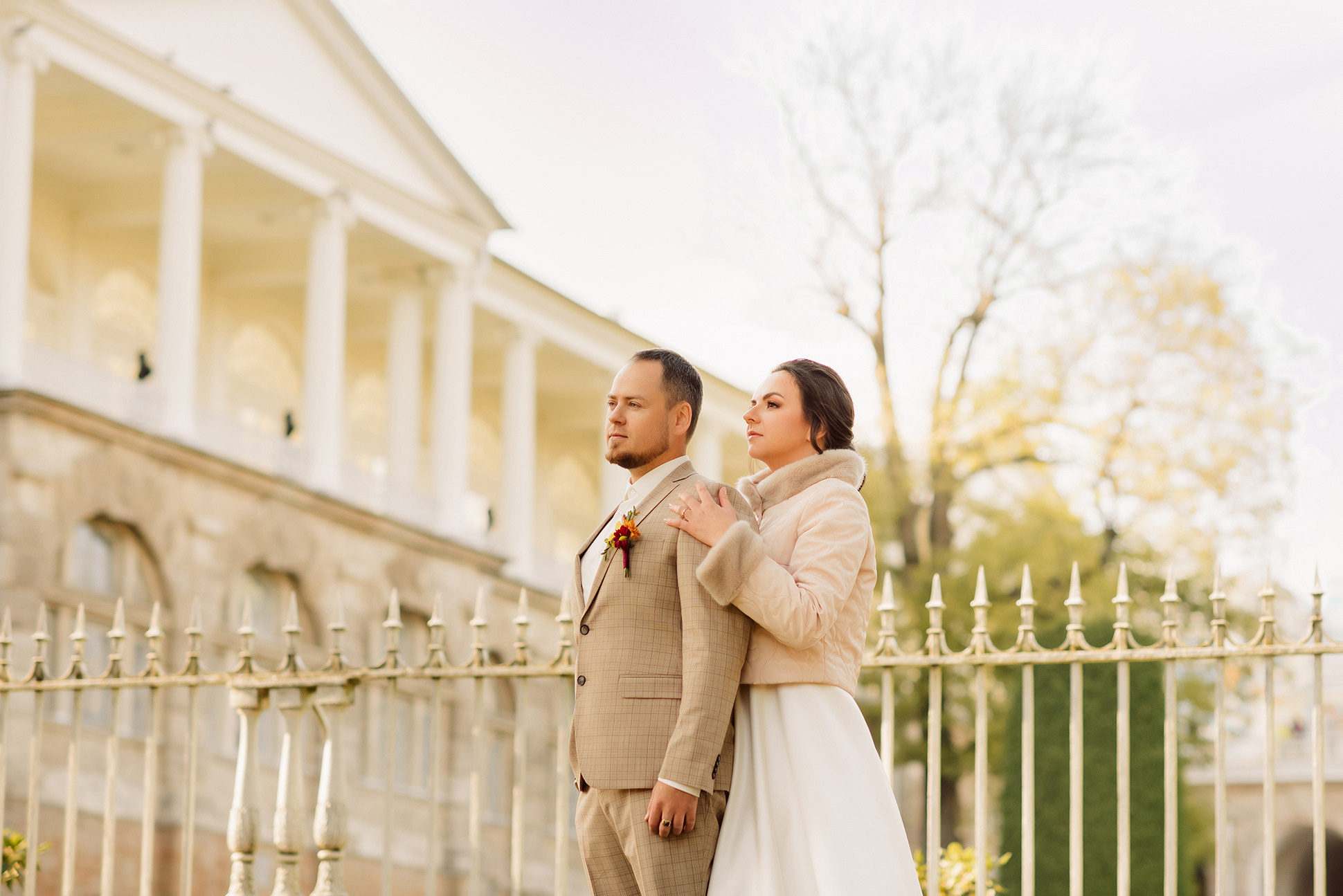 Свадебная фотосессия в Пушкине. Семейный и Свадебный фотограф. Санкт-Петербург. Пушкин