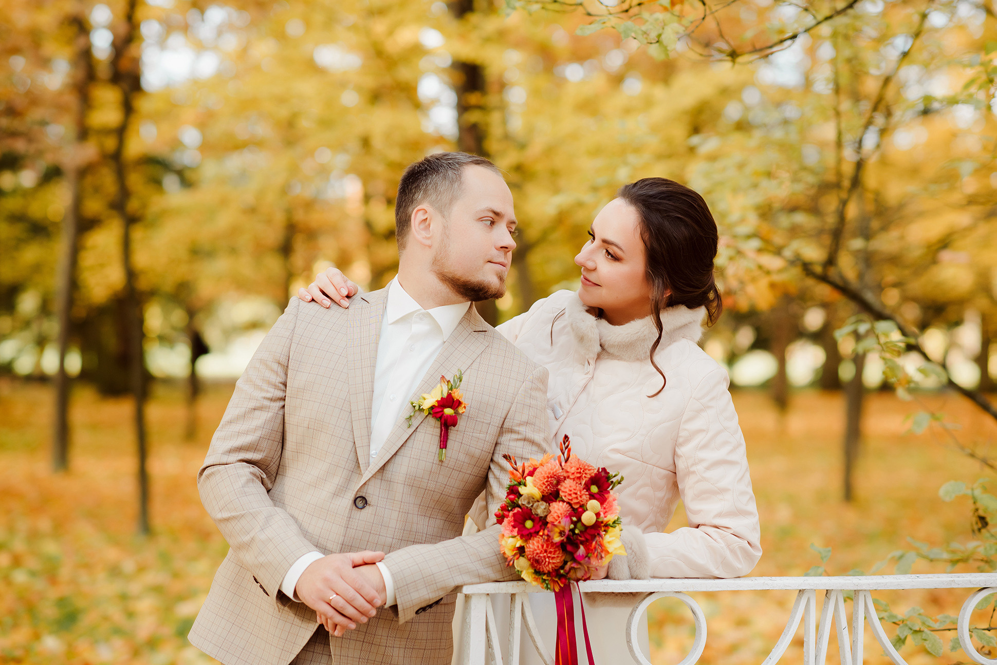 Свадебная фотосессия в Пушкине. Семейный и Свадебный фотограф. Санкт-Петербург. Пушкин
