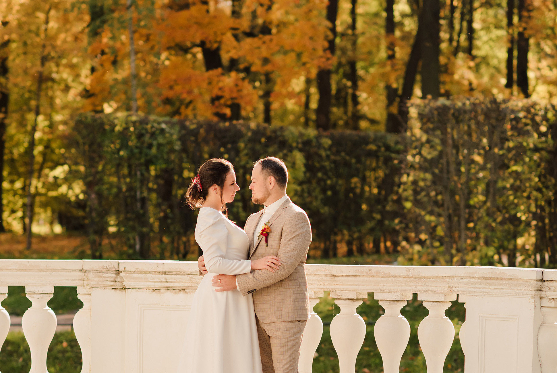 Свадебная фотосессия в Пушкине. Семейный и Свадебный фотограф. Санкт-Петербург. Пушкин