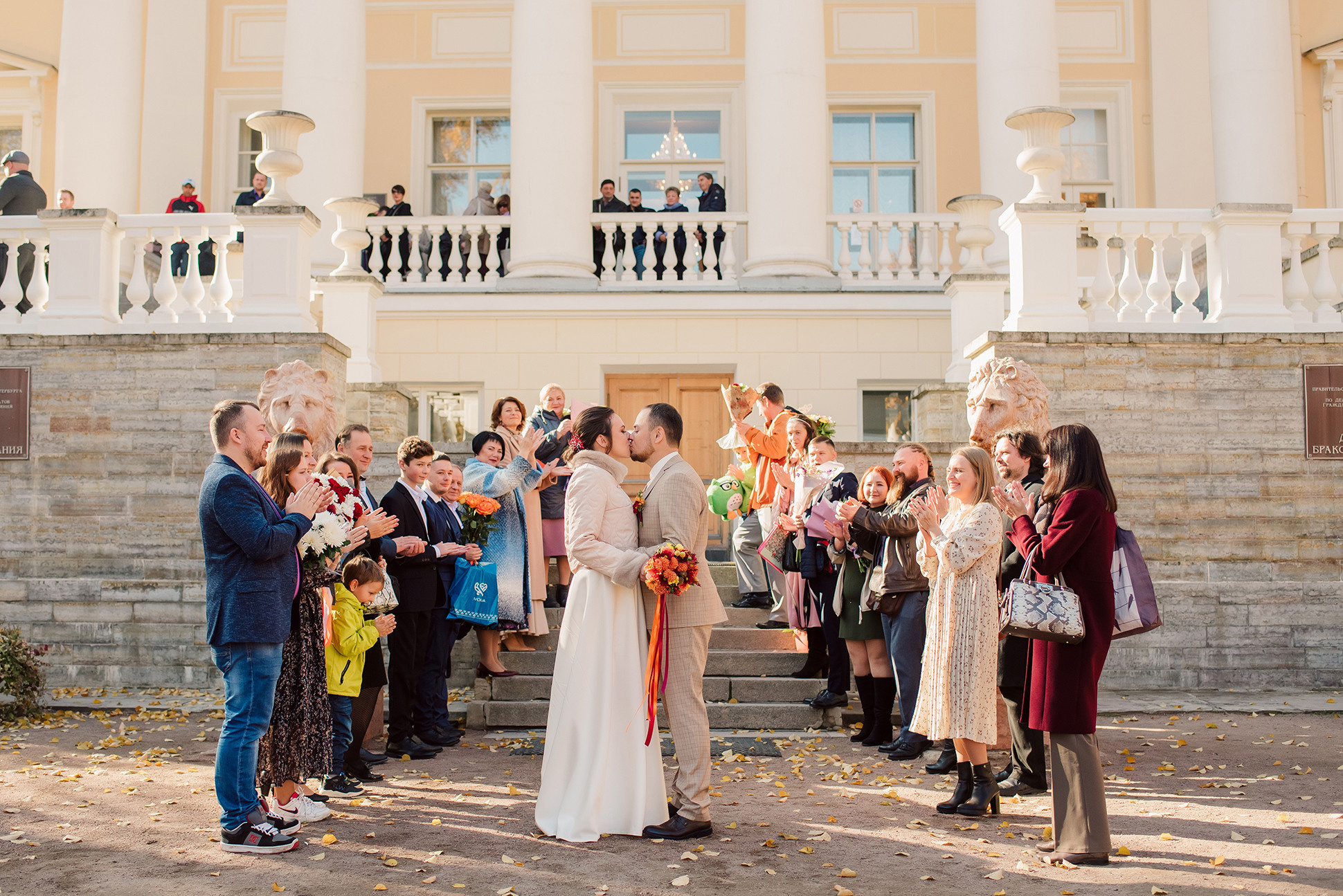 Свадебная фотосессия в Пушкине. Семейный и Свадебный фотограф. Санкт-Петербург. Пушкин
