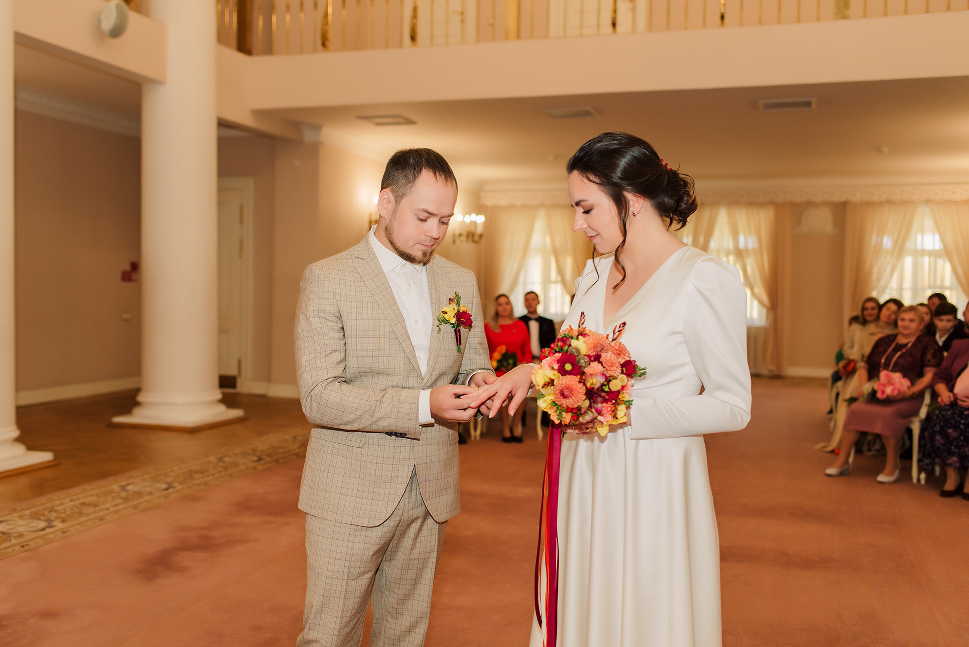 Свадебная фотосессия в Пушкине. Семейный и Свадебный фотограф. Санкт-Петербург. Пушкин