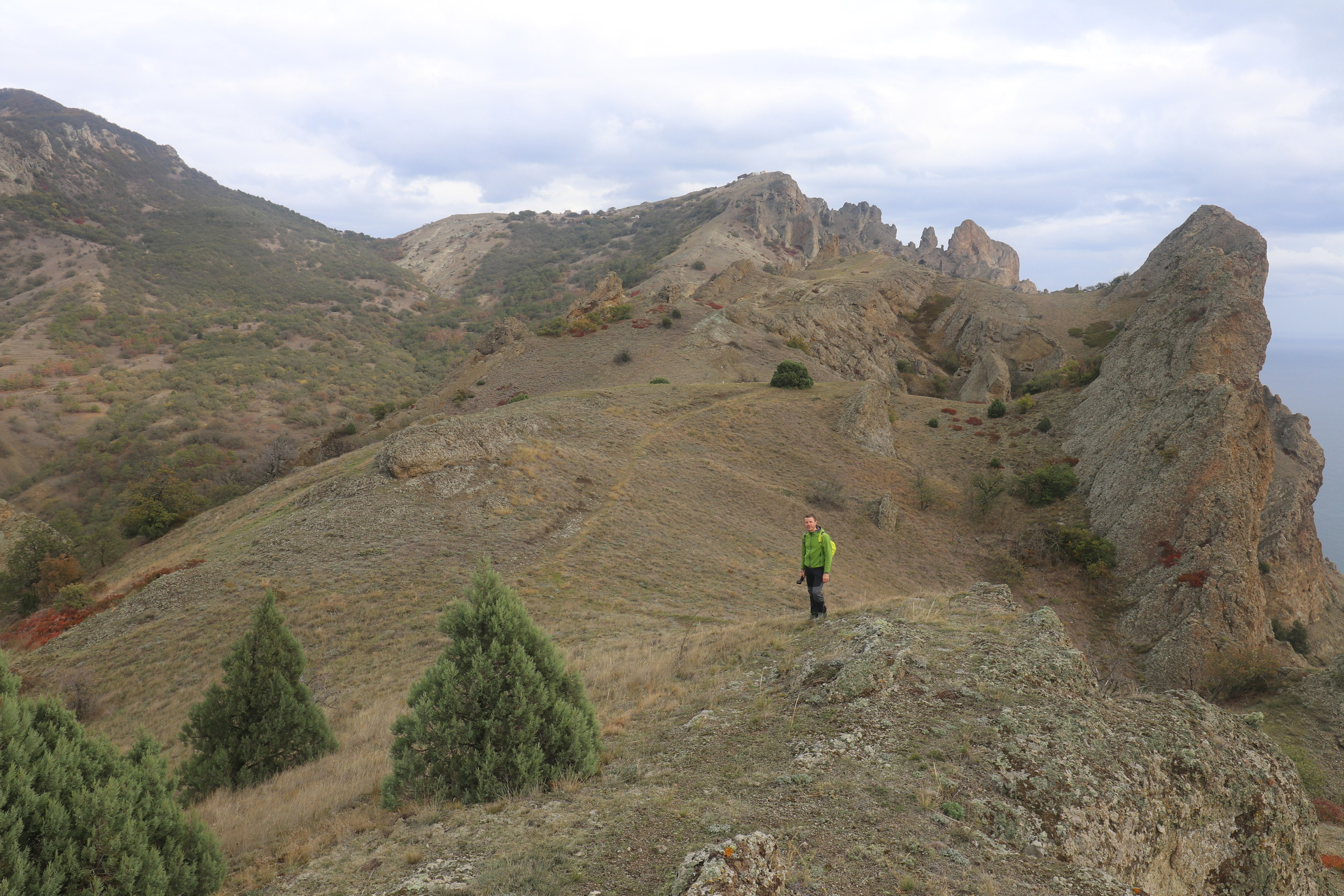 Крым. ЮБК (Судак, Карадаг). Ноябрь 2020. Путешественник-фотограф из Санкт-Петербурга Татьяна Свистулина