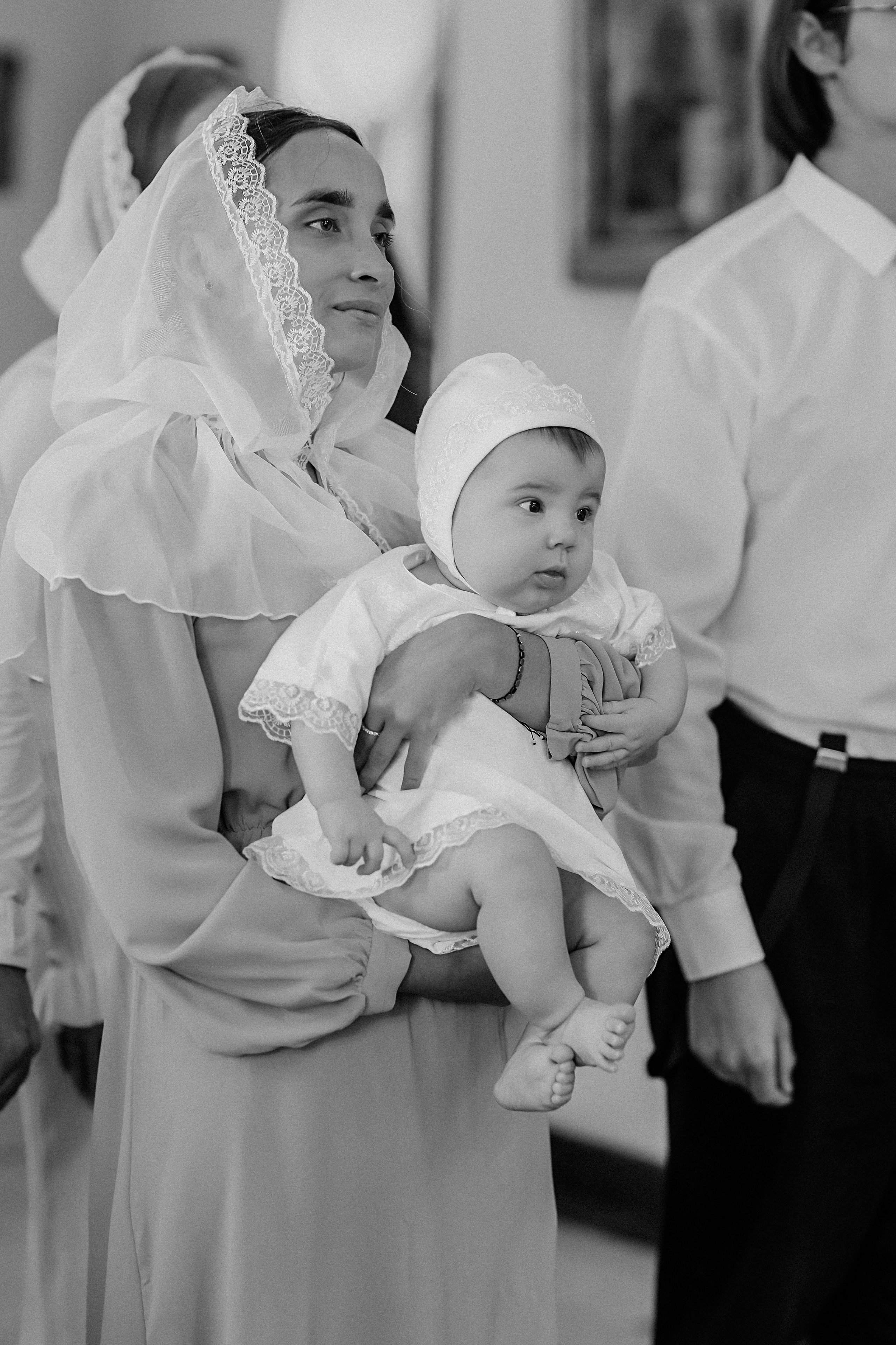 Крещение круглая церковь. Семейный фотограф Тюмень, фотограф на роды Салмина Мария