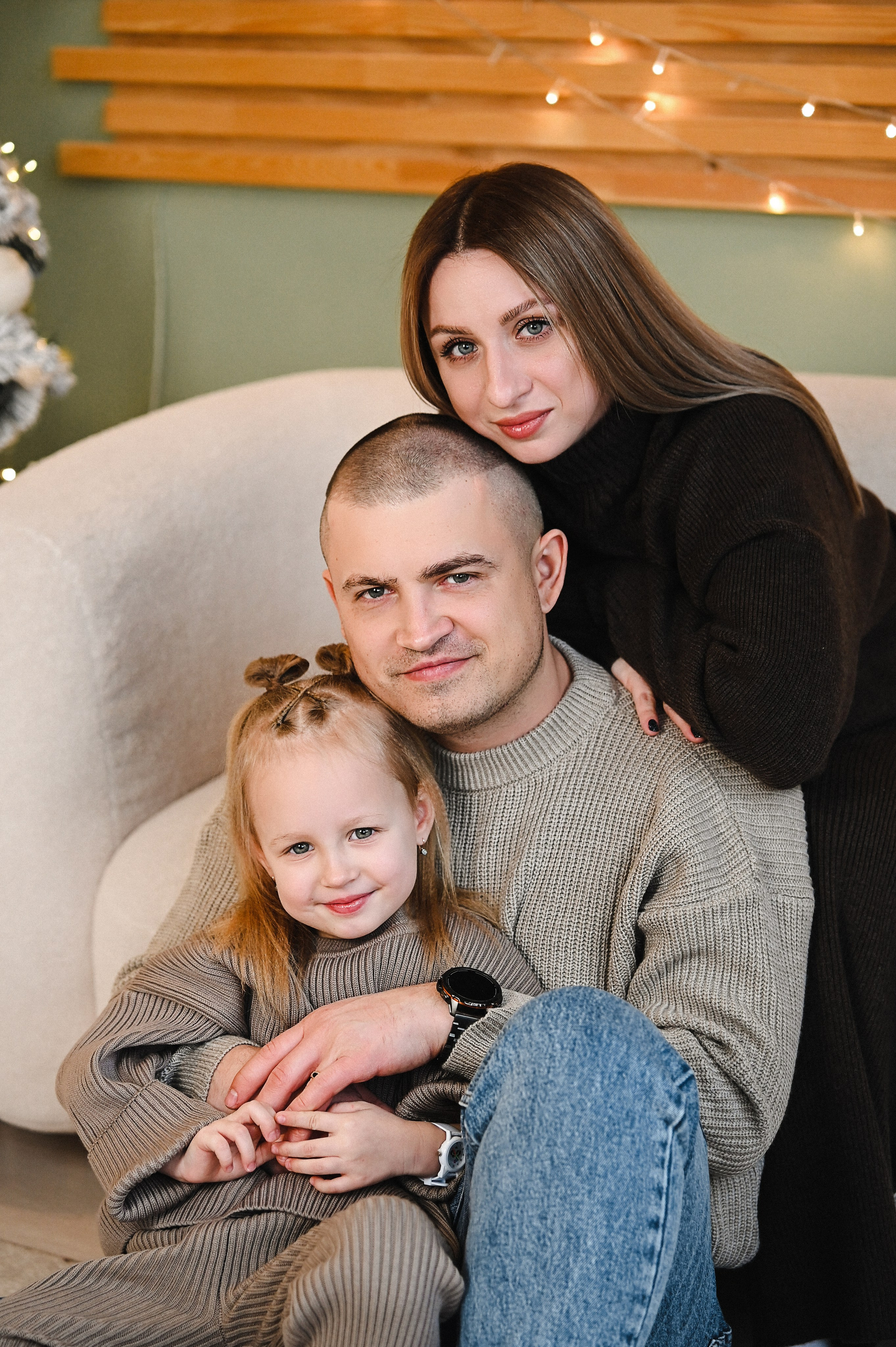 Семейная новогодняя. Фотограф Ярута Оксана / Ростов-на-Дону