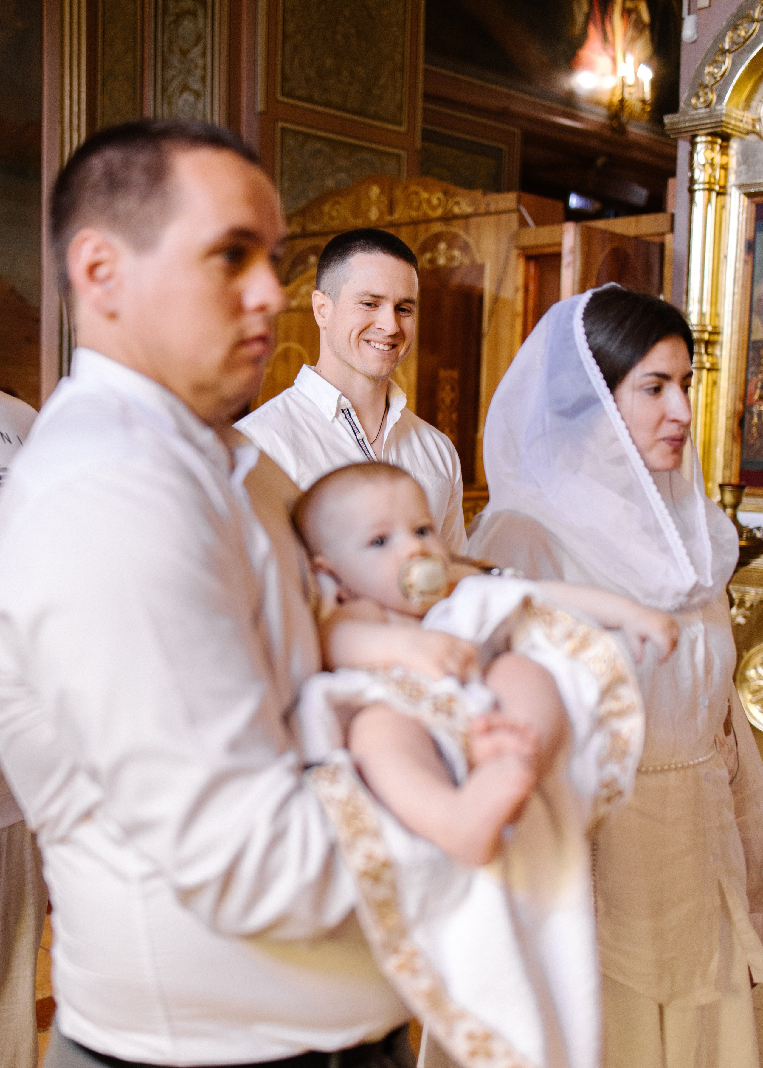 Крещение Ярослава. Семейный и портретный фотограф в Москве Анастасия Бабак