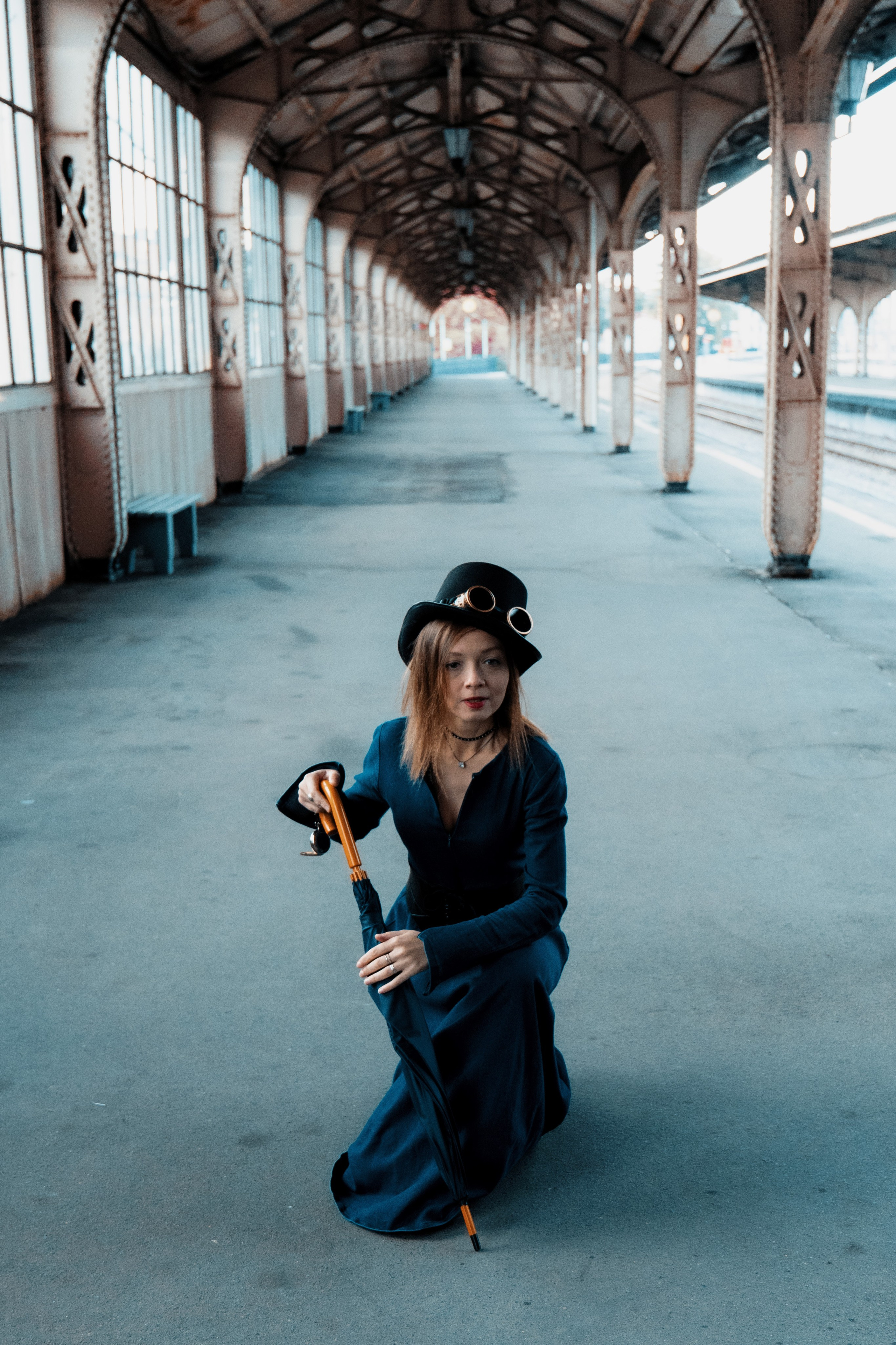 Съемка в тиле стим-панк. Виктория Спорова. Ваш портретный фотограф в Санкт-Петербурге