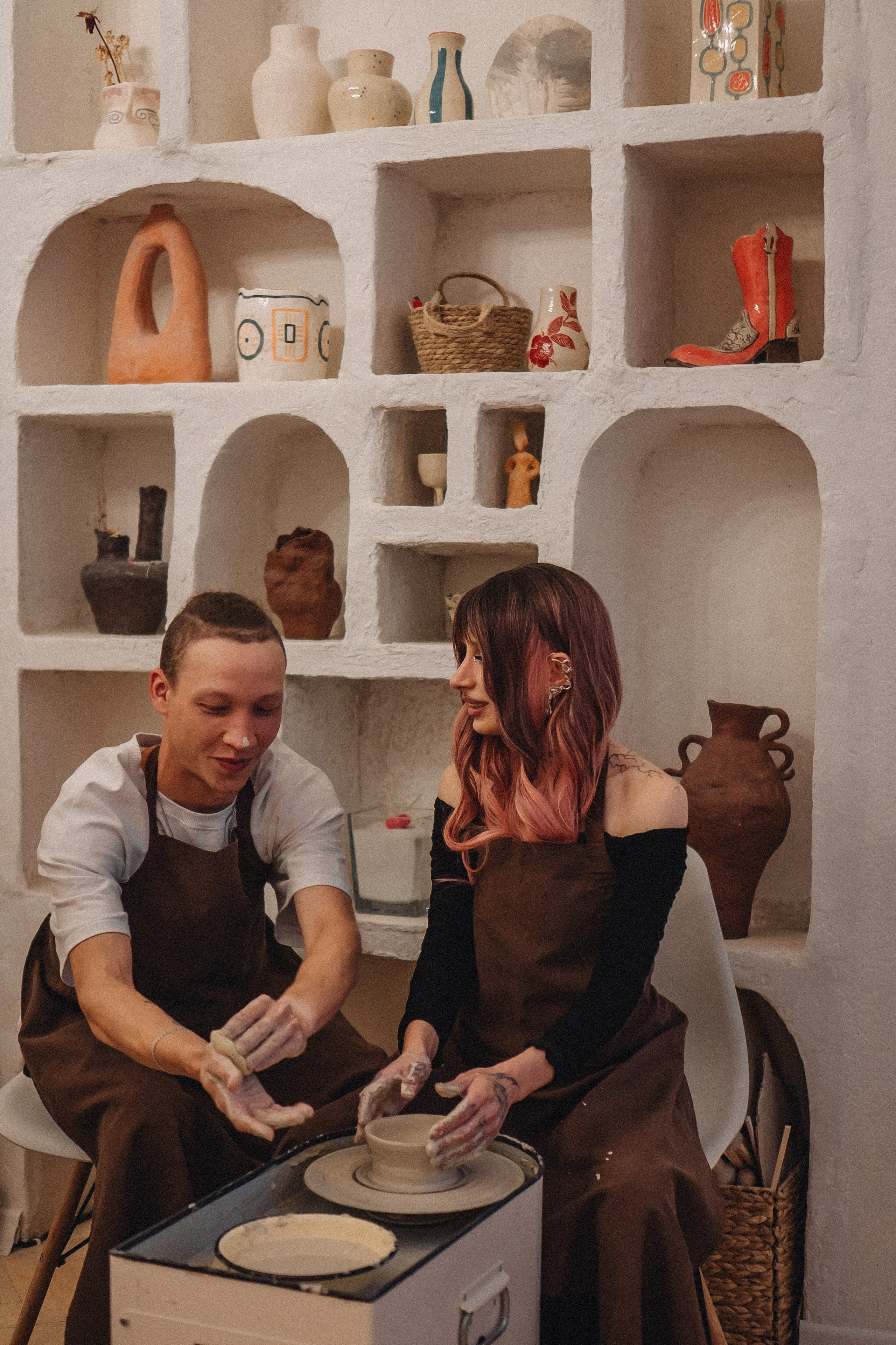 СВИДАНИЕ В ГОНЧАРНОЙ МАСТЕРСКОЙ. Профессиональный фотограф, Санкт-Петербург — Виктория Богомолова