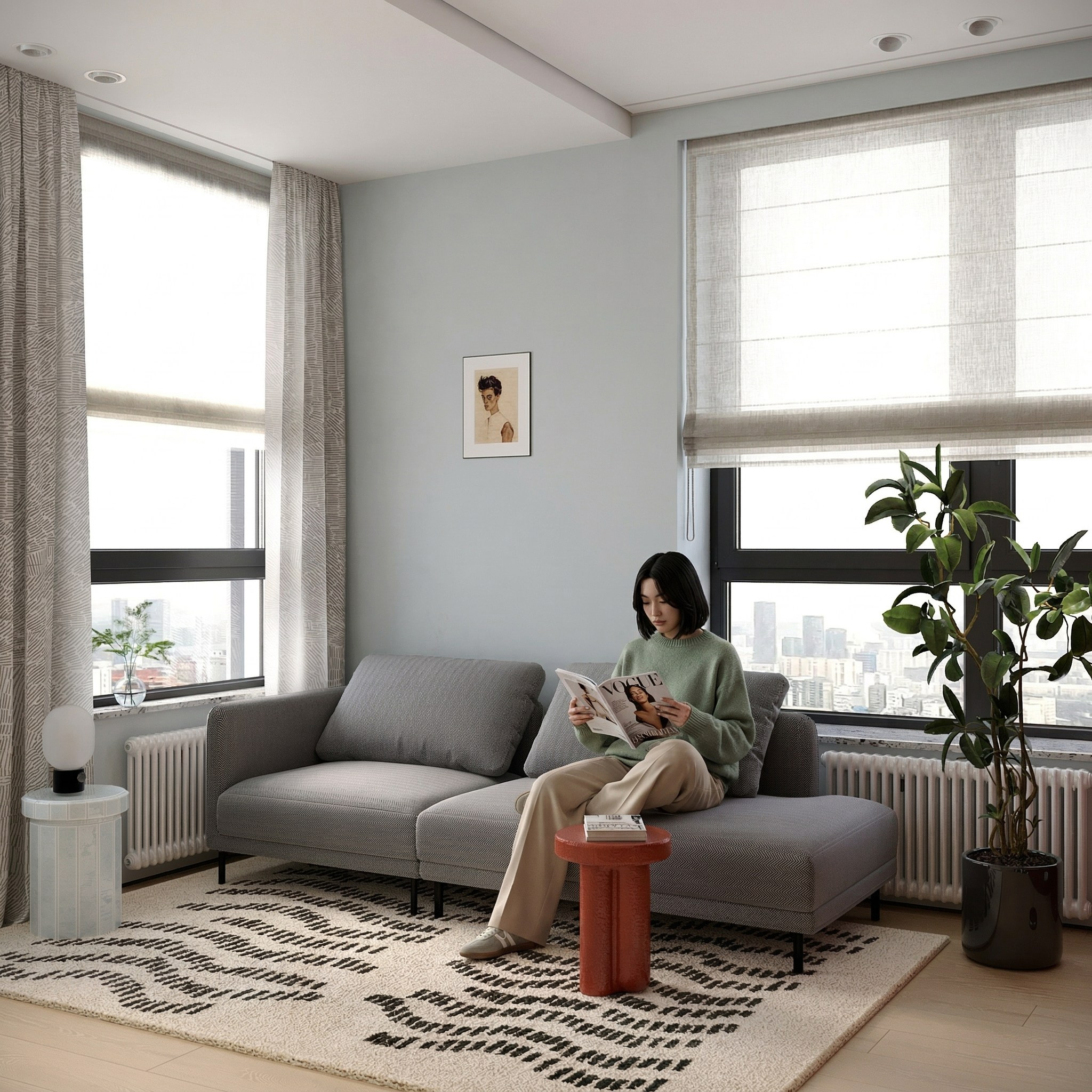 ЖК «Архитектор». 3d визуализатор интерьера Нургалиева Диана