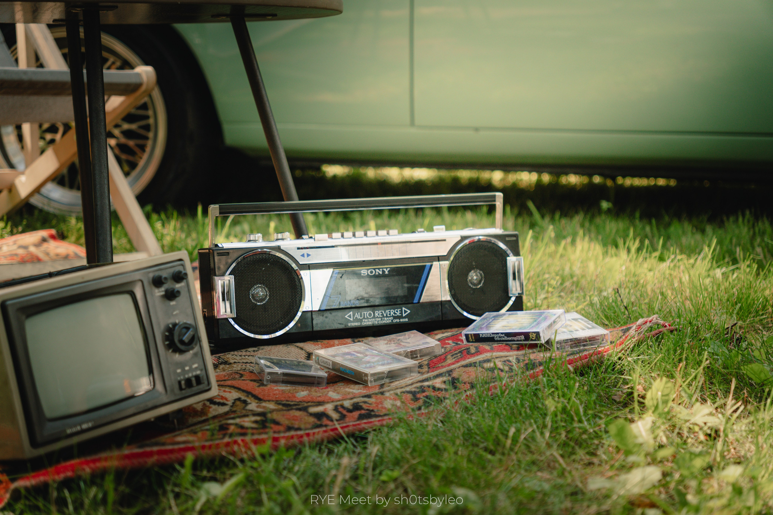 Масштабный летний фестиваль RYE Meet — встреча клуба любителей автомобилей старше 25-лет. Автомобильный фотограф Антон Цырулев