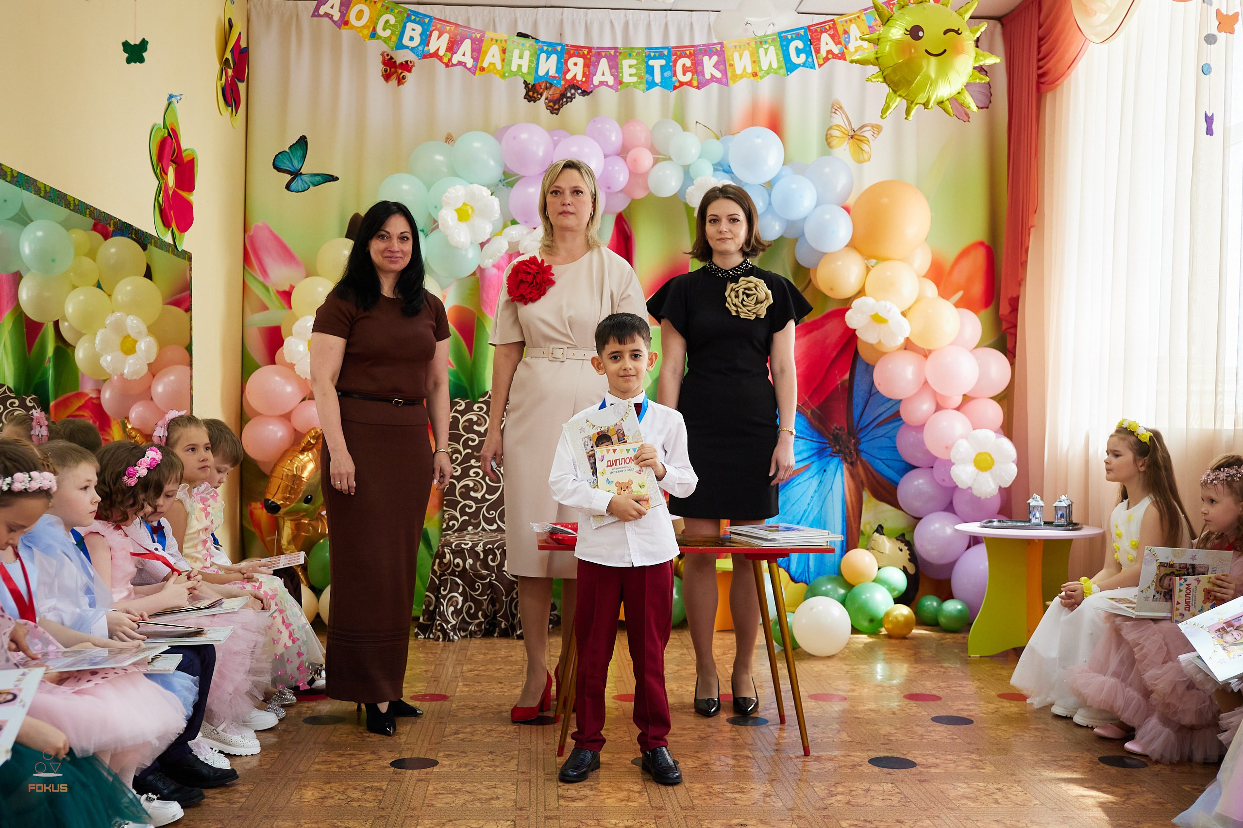 Выпускной детский сад. Спортивный фотограф Некрасов Денис