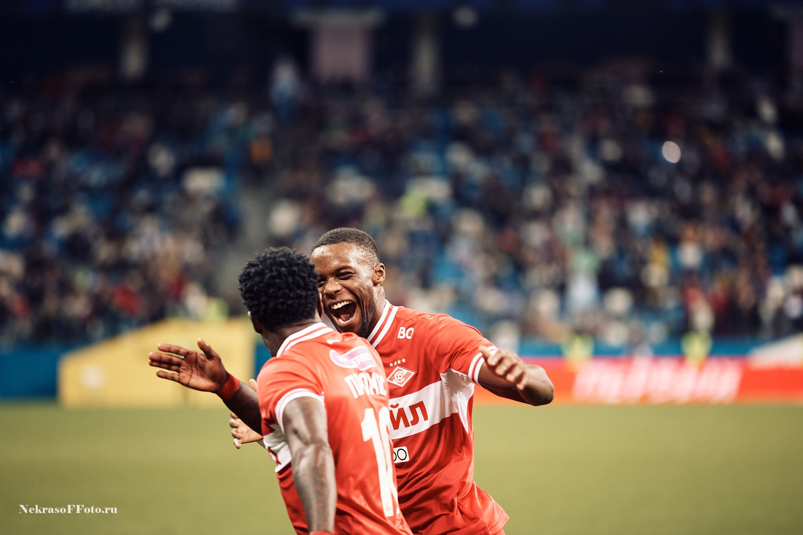 РПЛ ФК Пари НН- ФК Спартак. Спортивный фотограф Некрасов Денис