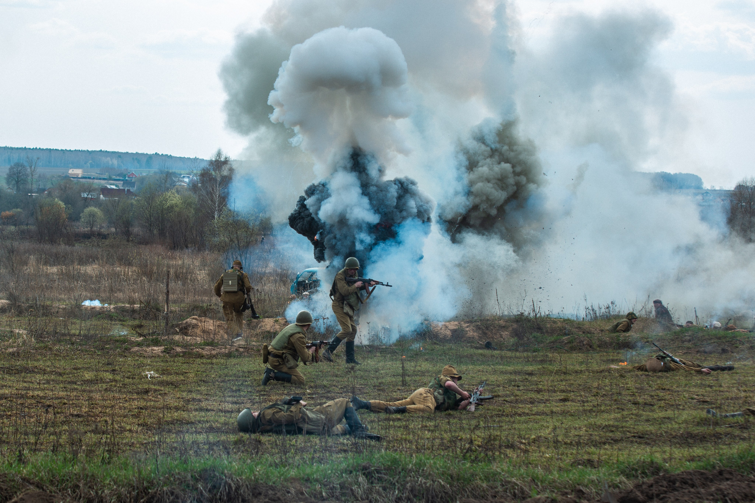 РЕКОНСТРУКЦИЯ БОЯ — АФГАН. Профессиональный фотограф в Мценске и Орловской области