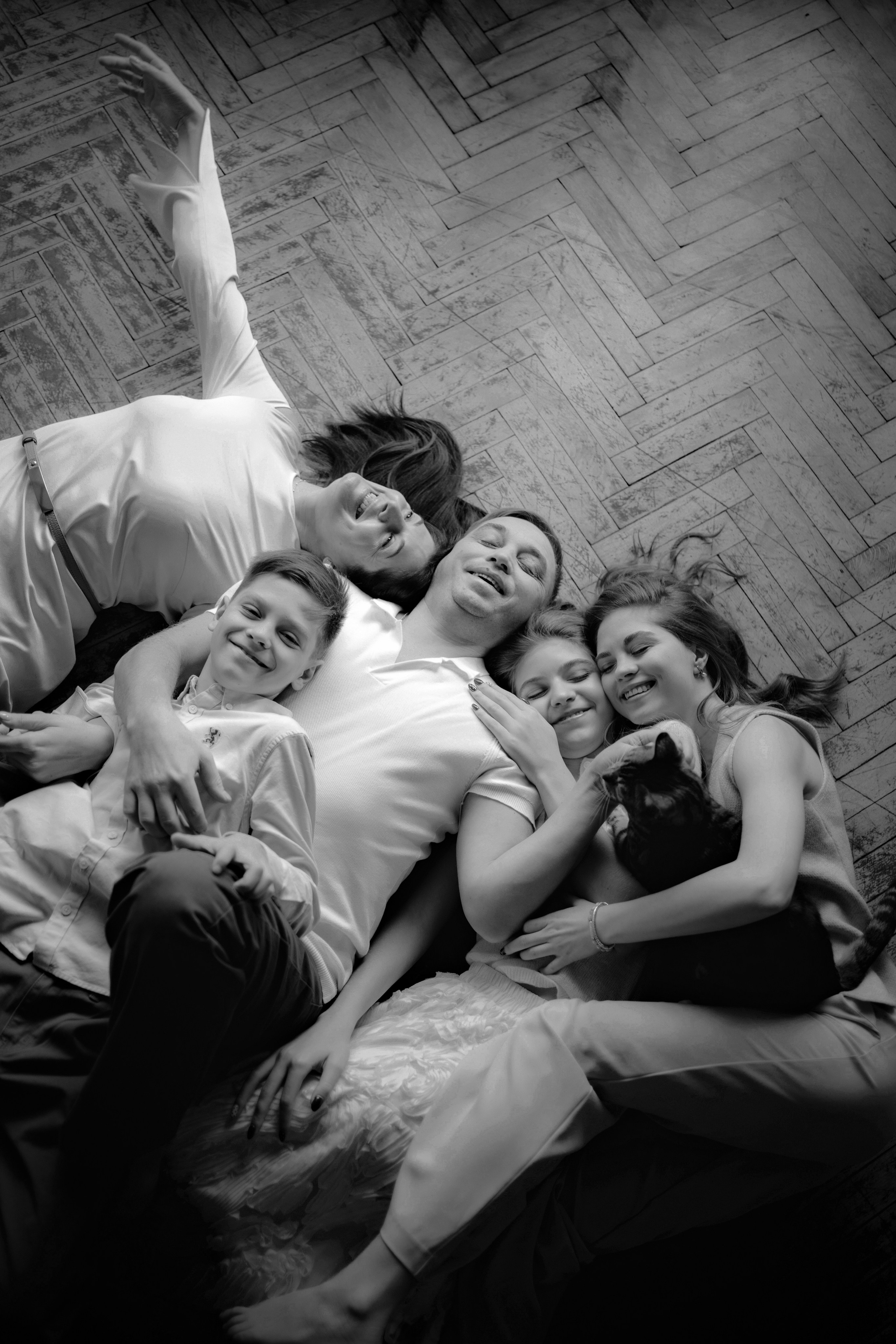 Семейная фотосессия в студии Домодедово. Семейный фотограф в Москве и в Домодедово Екатерина Патракова