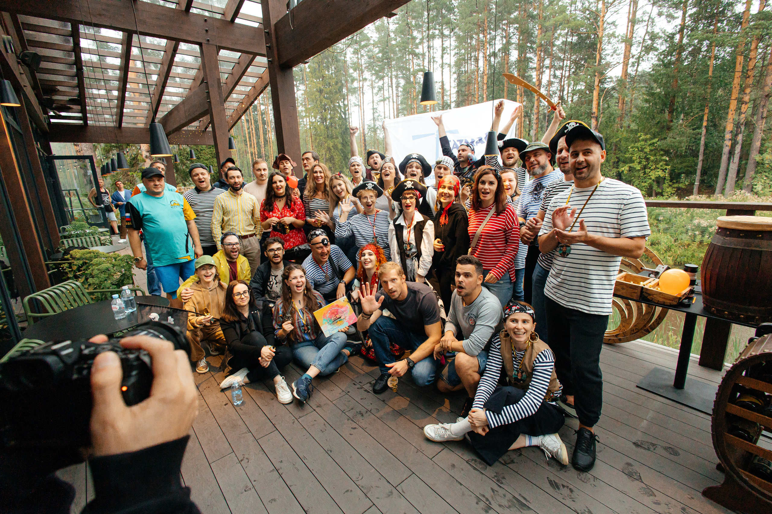 Тимбилдинг «Пираты». Фотограф в Санкт-Петербурге Виктория Безверхая