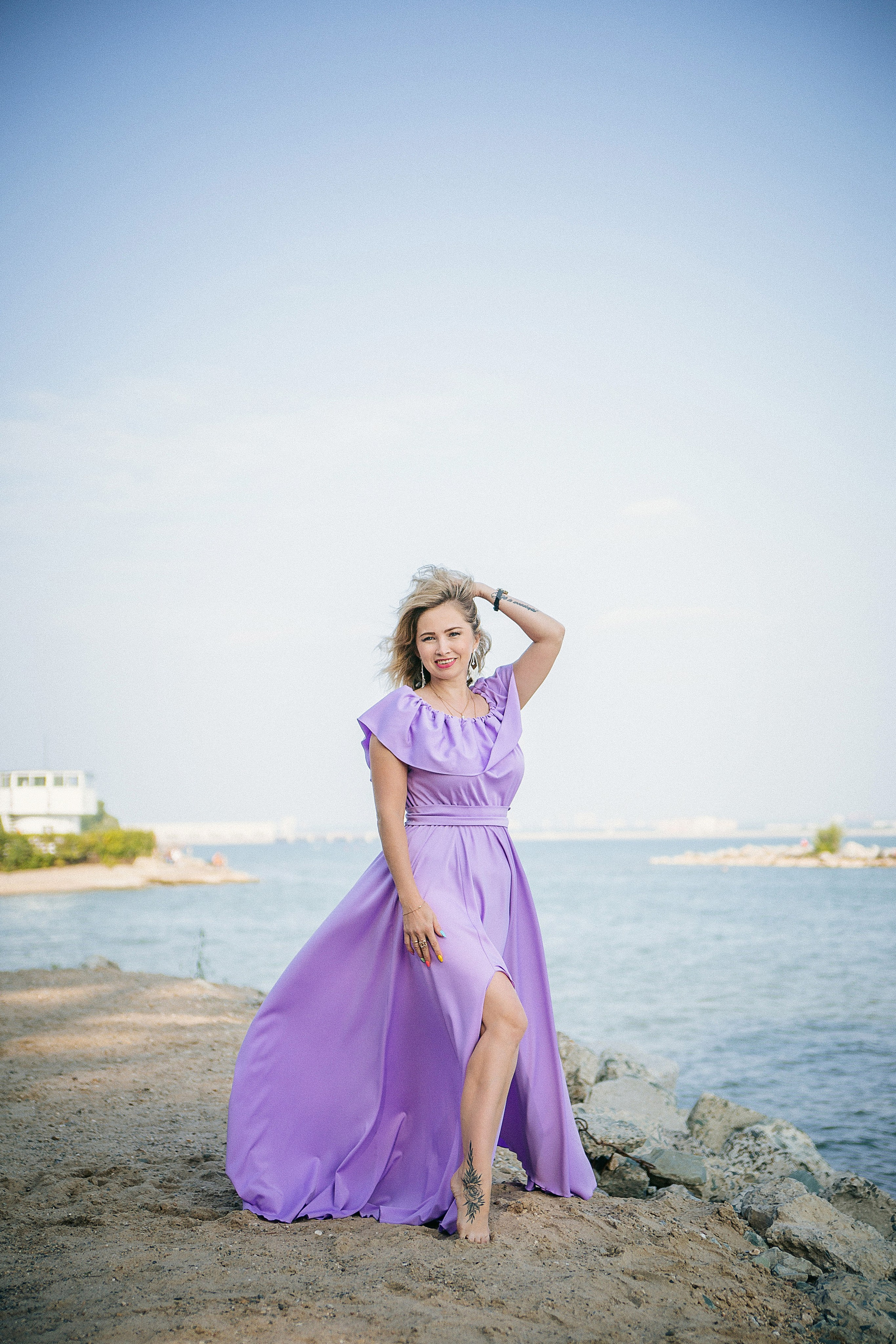 Море песок девушка съемка. Выпускные альбомы Искитим, Бердск и Новосибирск Крюкова Елена