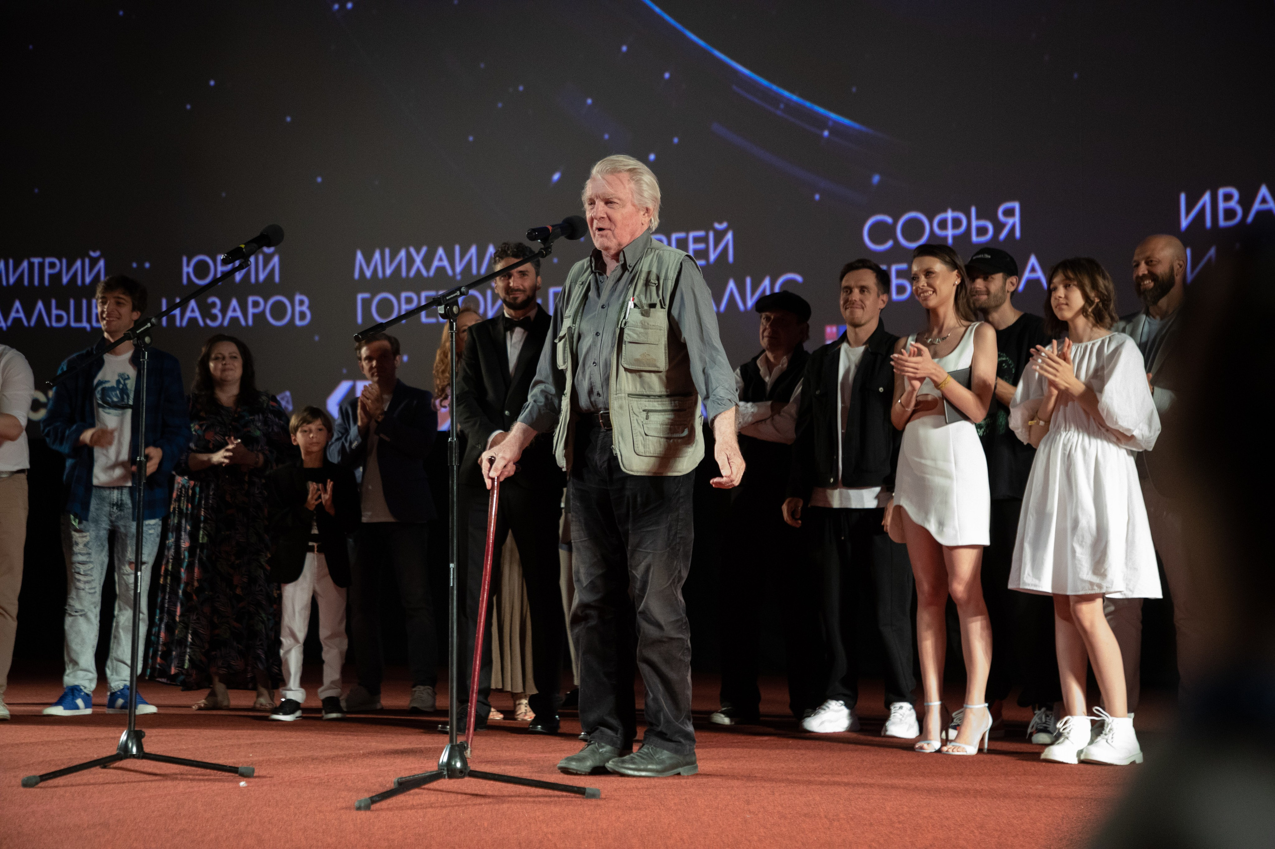 Закрытый показ фильма «Хронос». Art photographer Nino